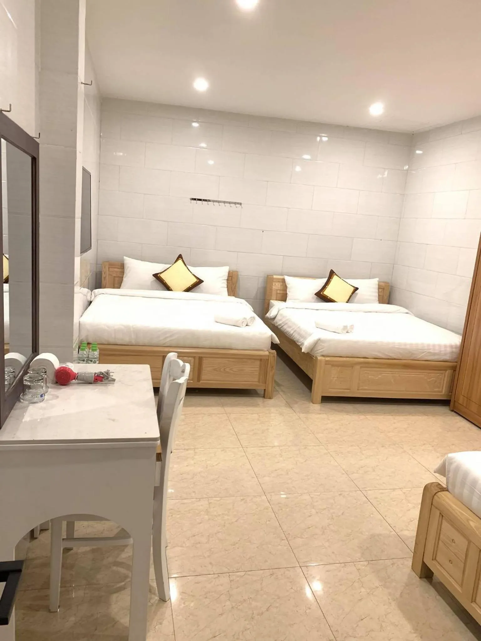 Bed in Thanh Thanh Hotel