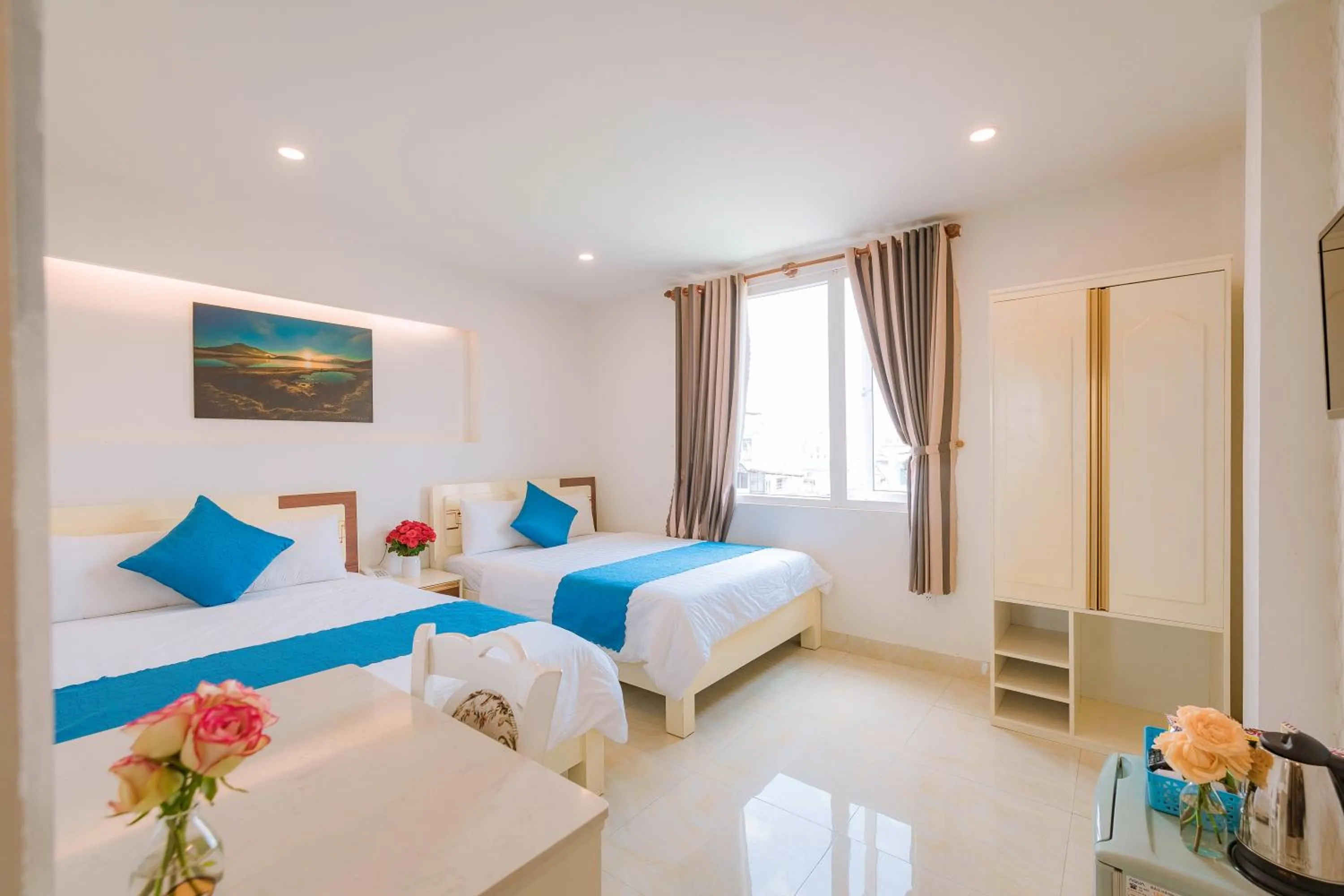 Photo of the whole room, Bed in Thanh Thanh Hotel