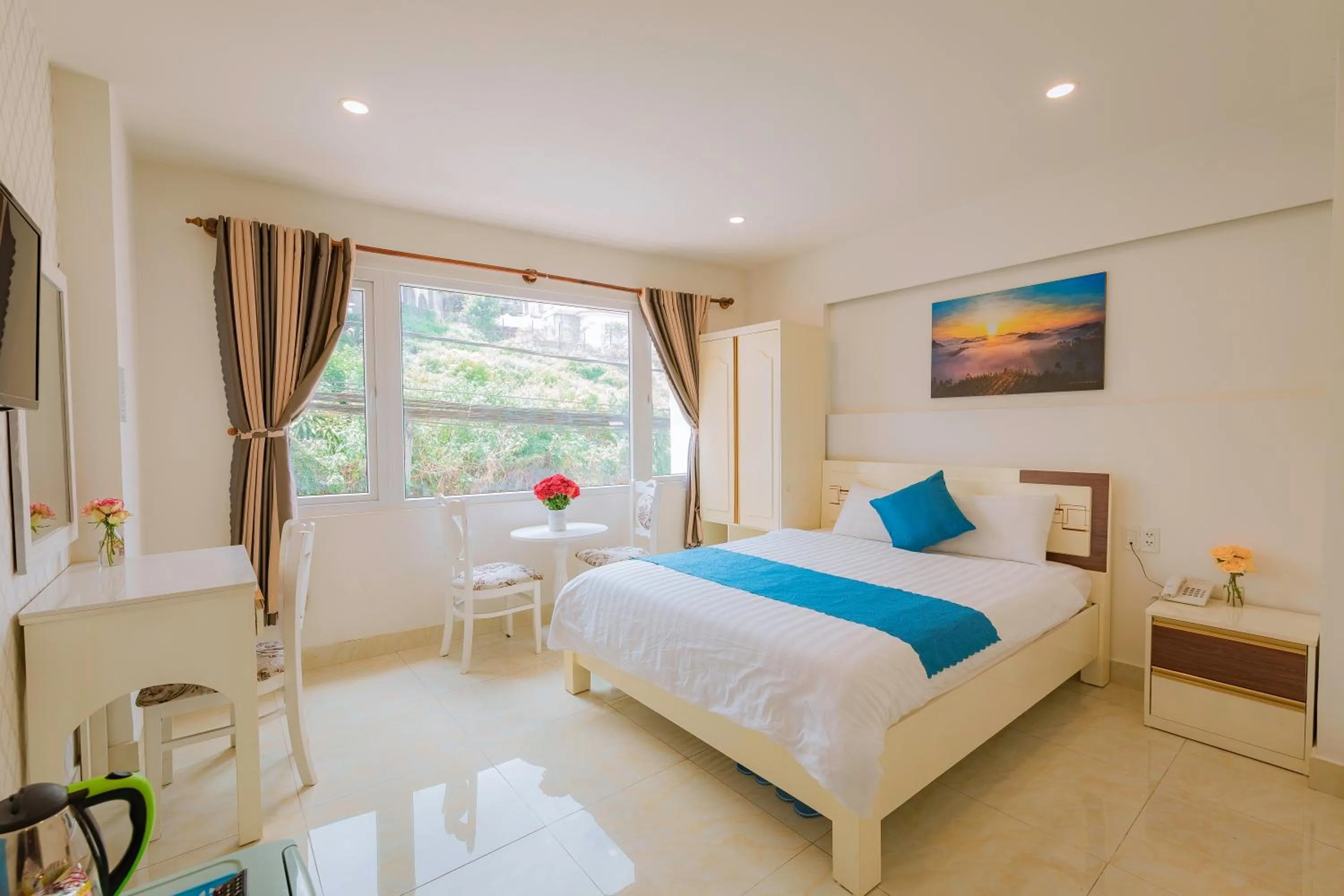 Bed in Thanh Thanh Hotel