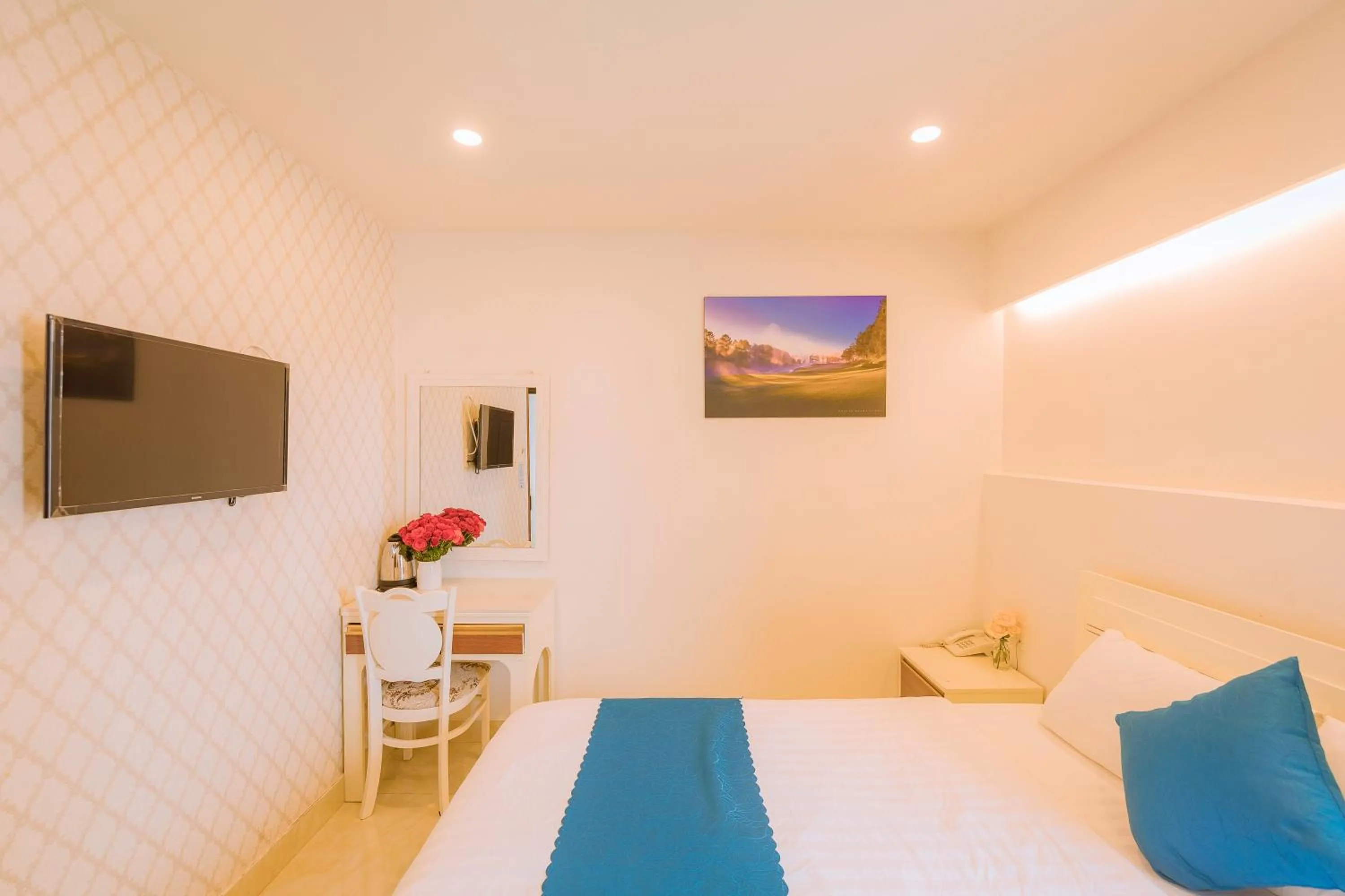 Bed in Thanh Thanh Hotel