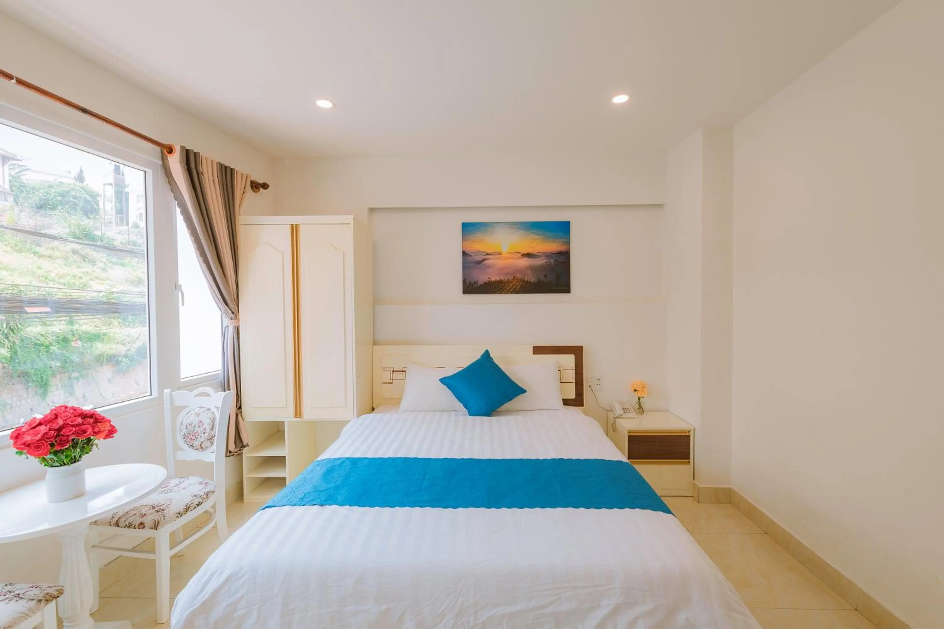 Bed in Thanh Thanh Hotel