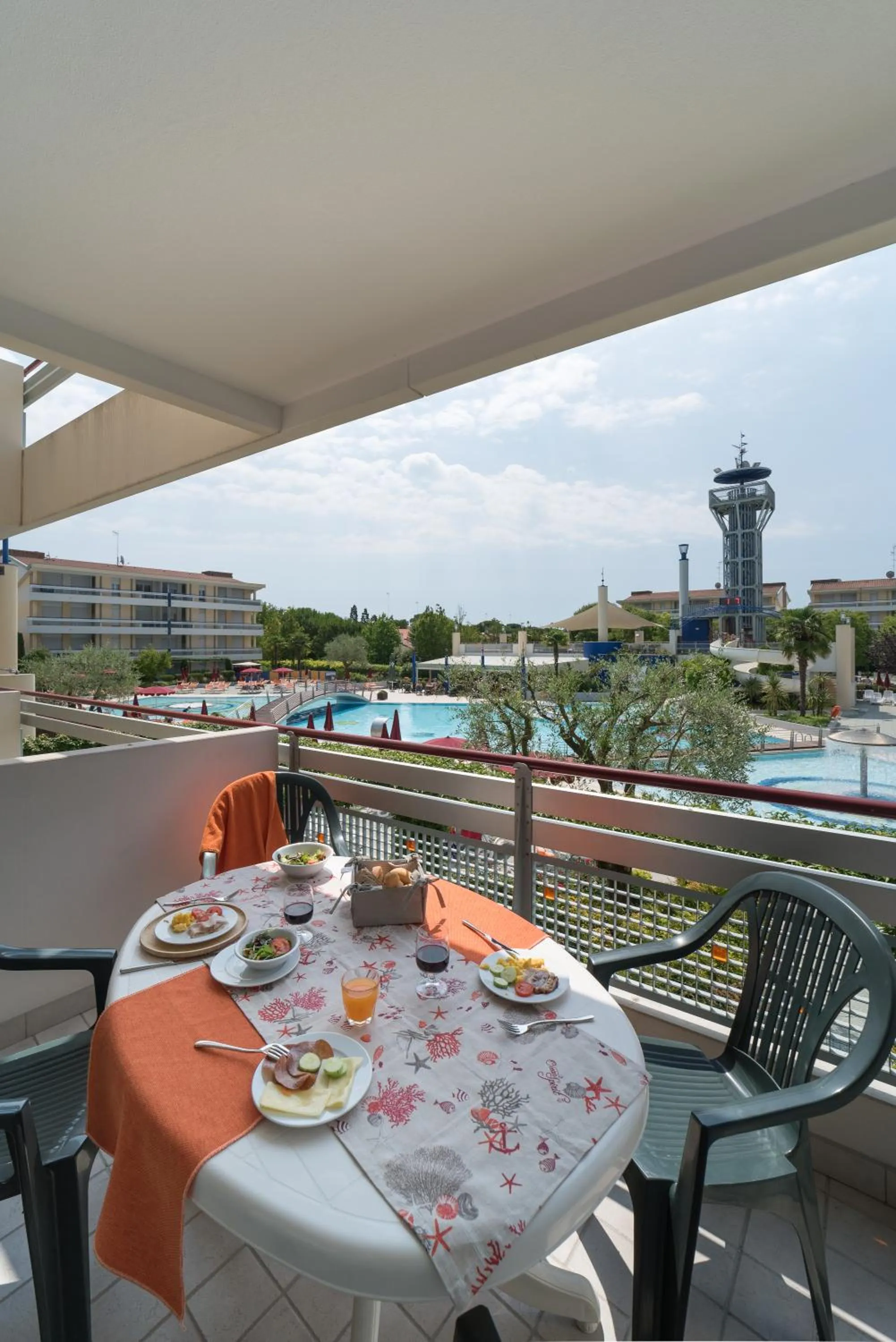 Balcony/Terrace in Villaggio Planetarium Resort