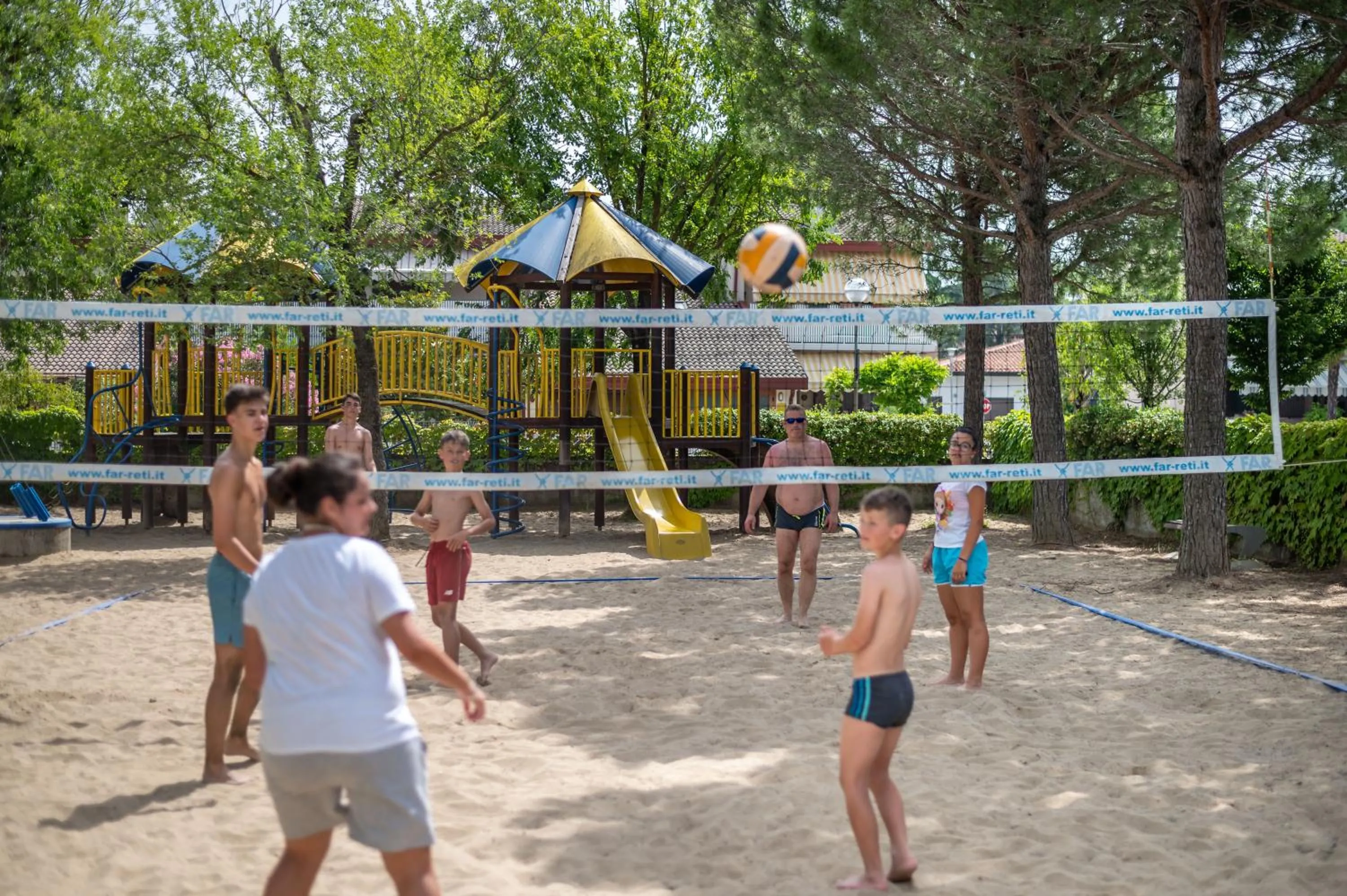 People in Villaggio Planetarium Resort