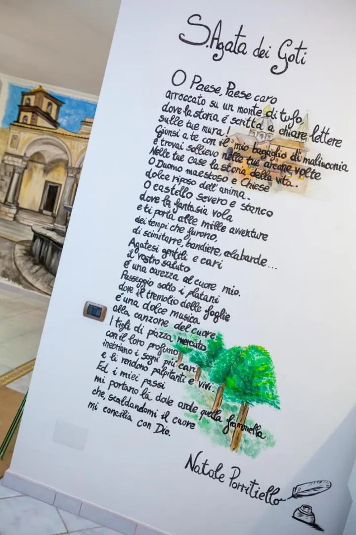 Decorative detail in Na' Poesia B&B di Charme