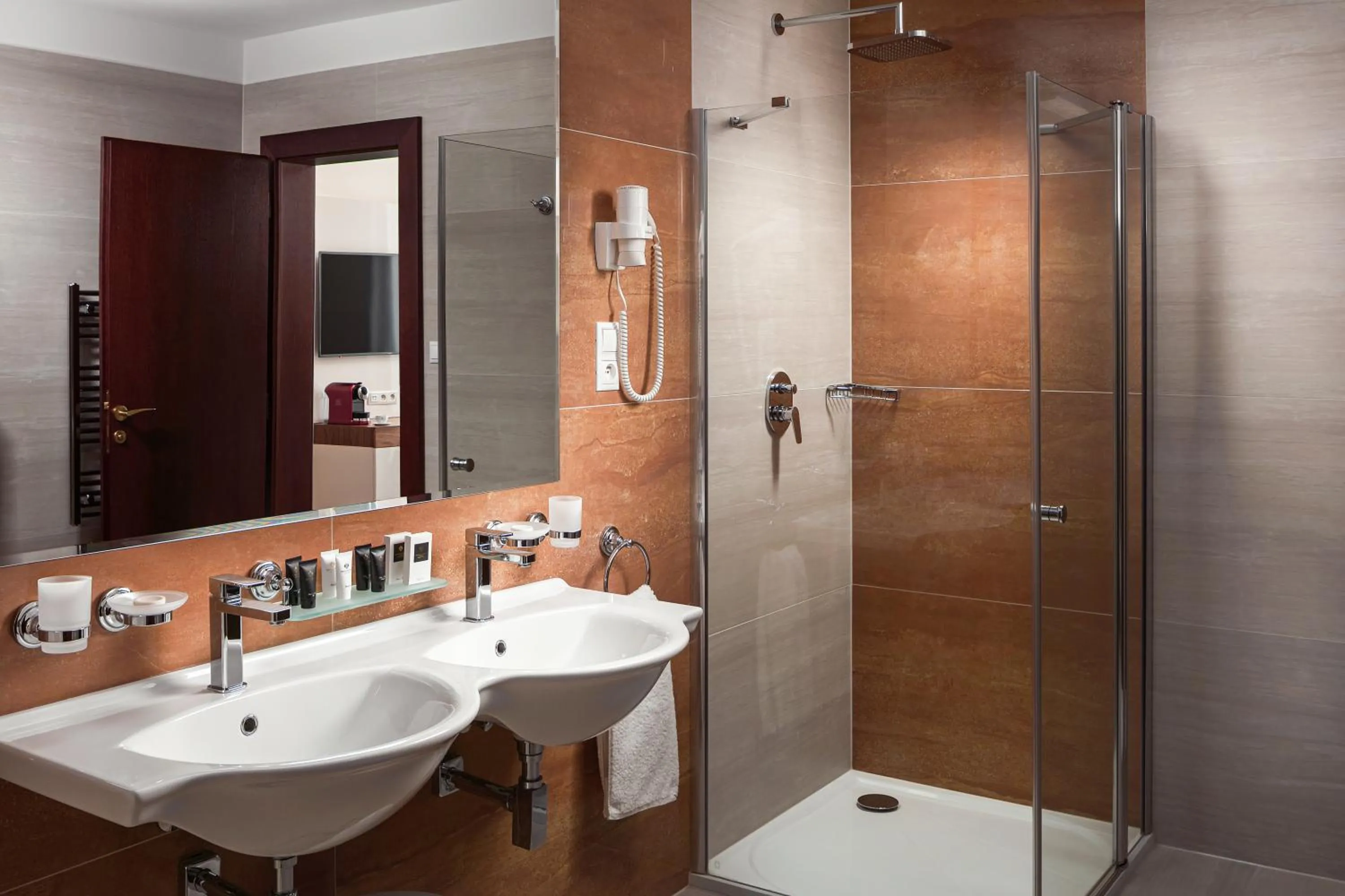 Bathroom in Grandhotel Nabokov