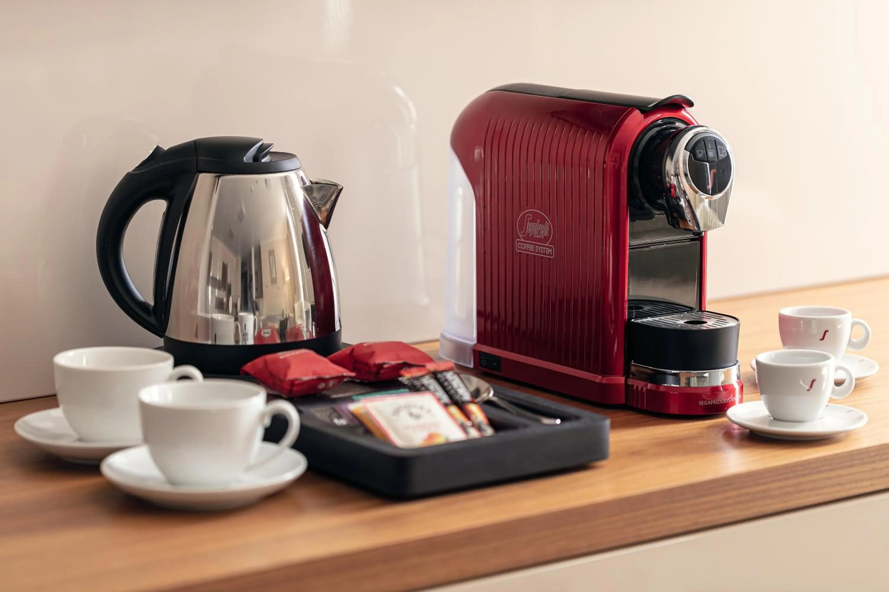 Coffee/tea facilities in Grandhotel Nabokov