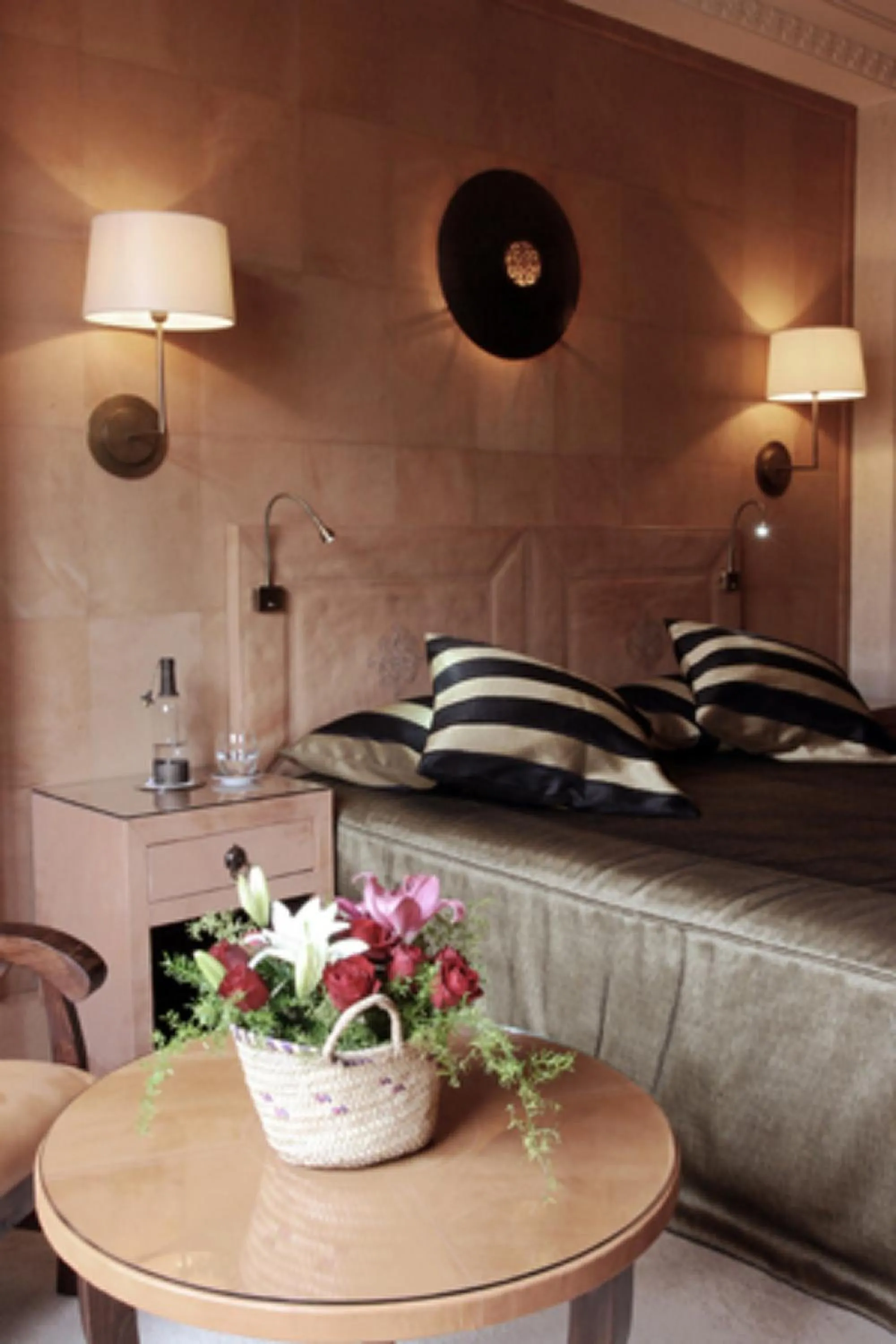 Bed in La Maison Arabe Hotel, Spa & Cooking Workshops