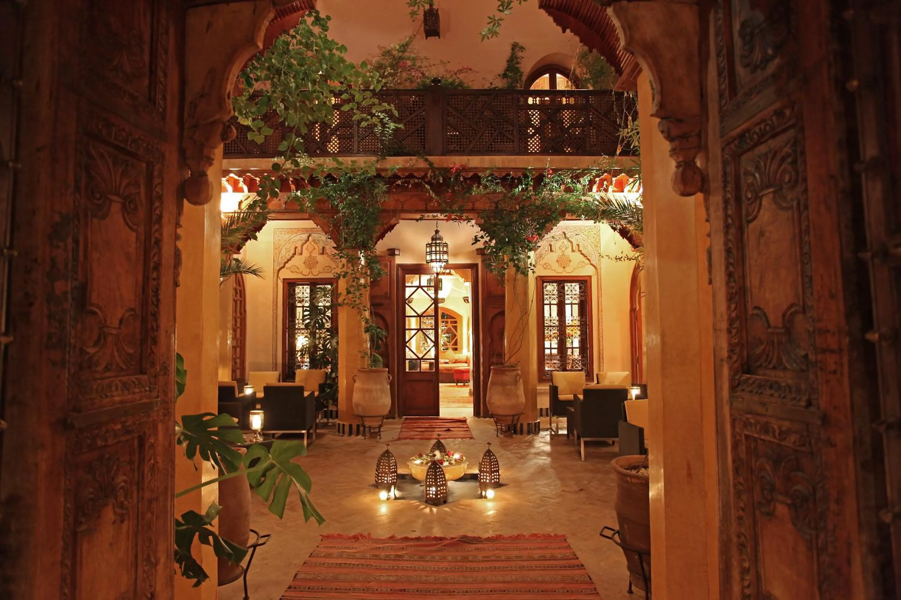 Lobby or reception in La Maison Arabe Hotel, Spa & Cooking Workshops