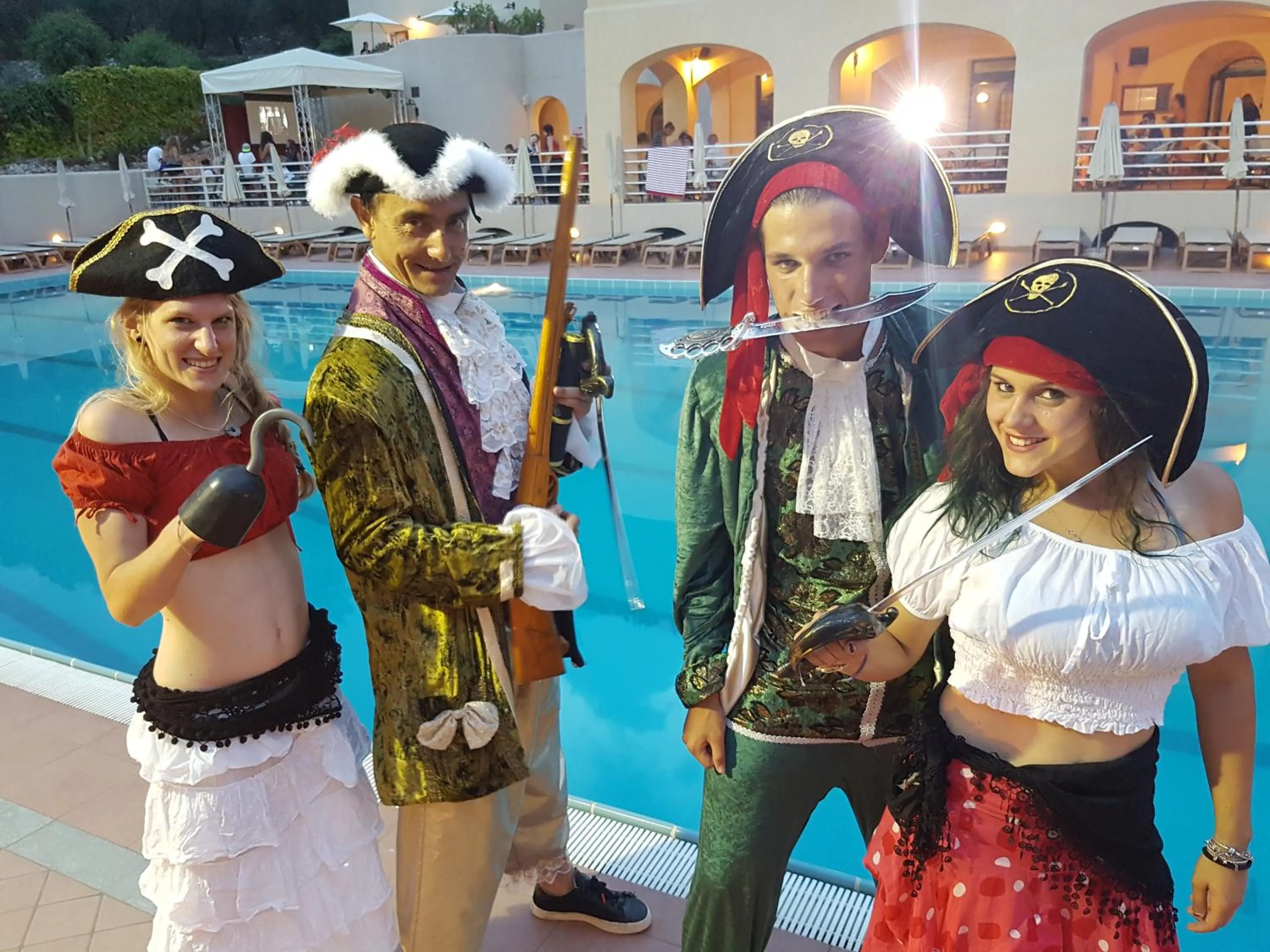 Evening entertainment in Il Villaggio Di Giuele