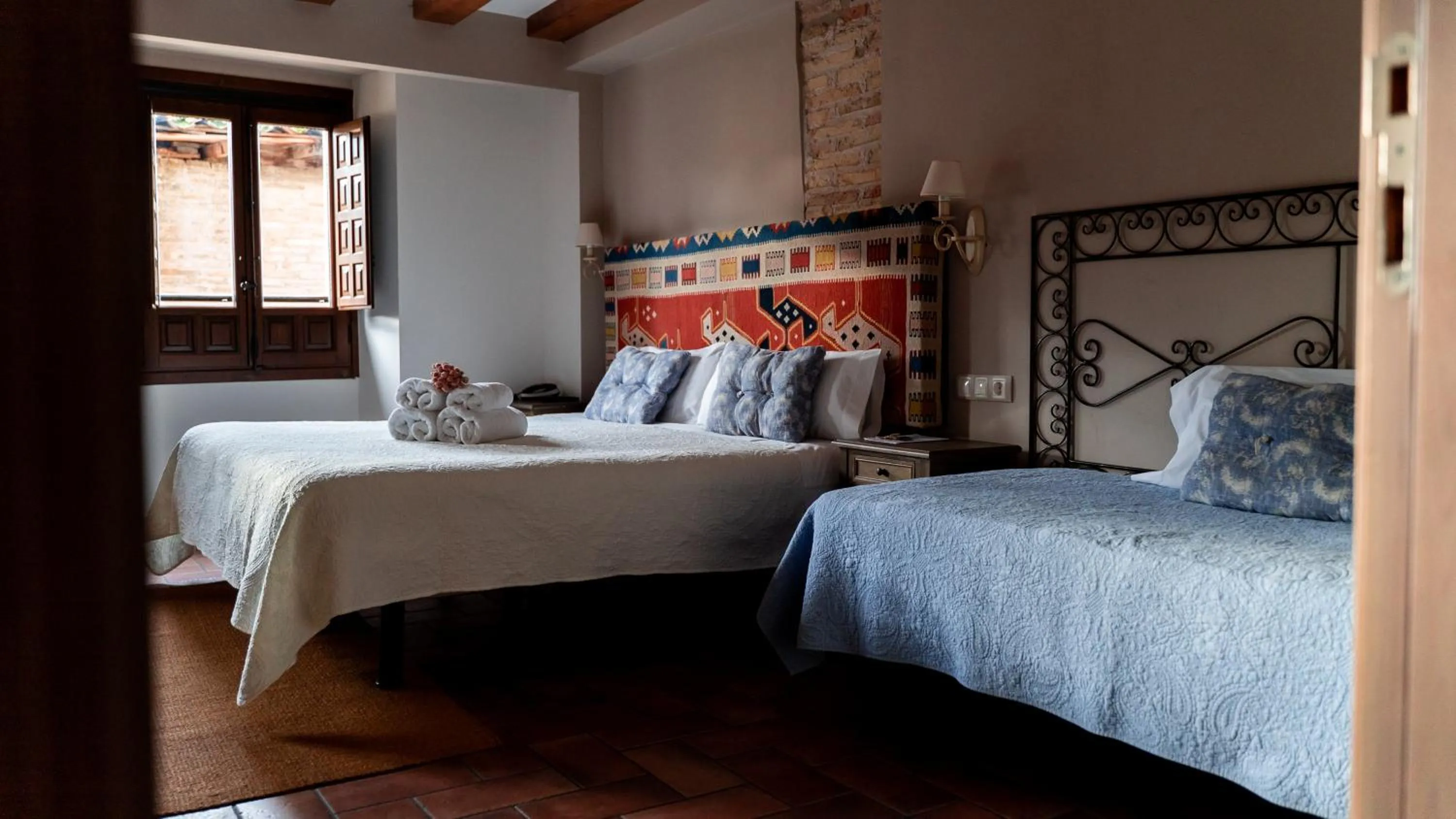 Bed in Hotel El Cerco