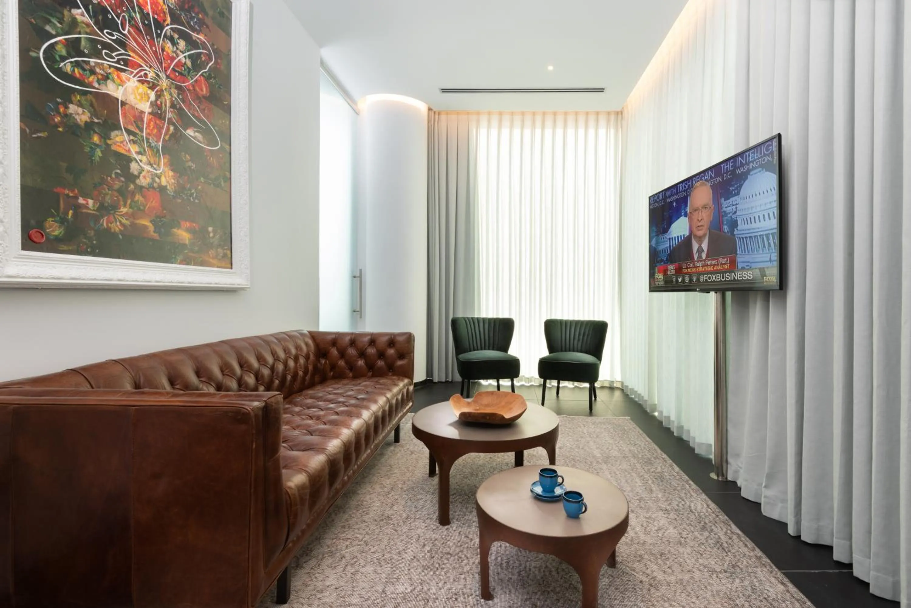 Living room in NYX Herzliya