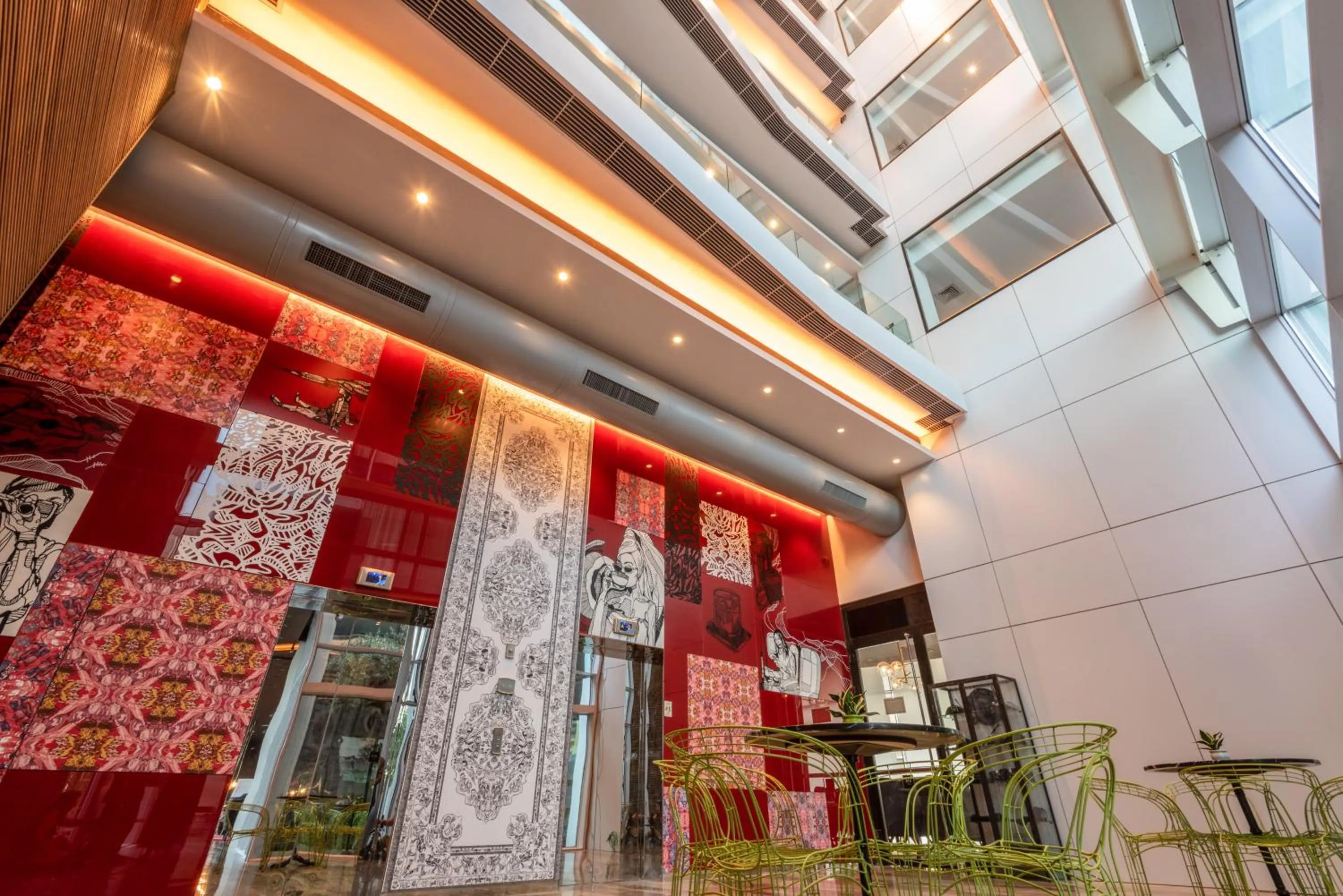 Area and facilities in NYX Herzliya