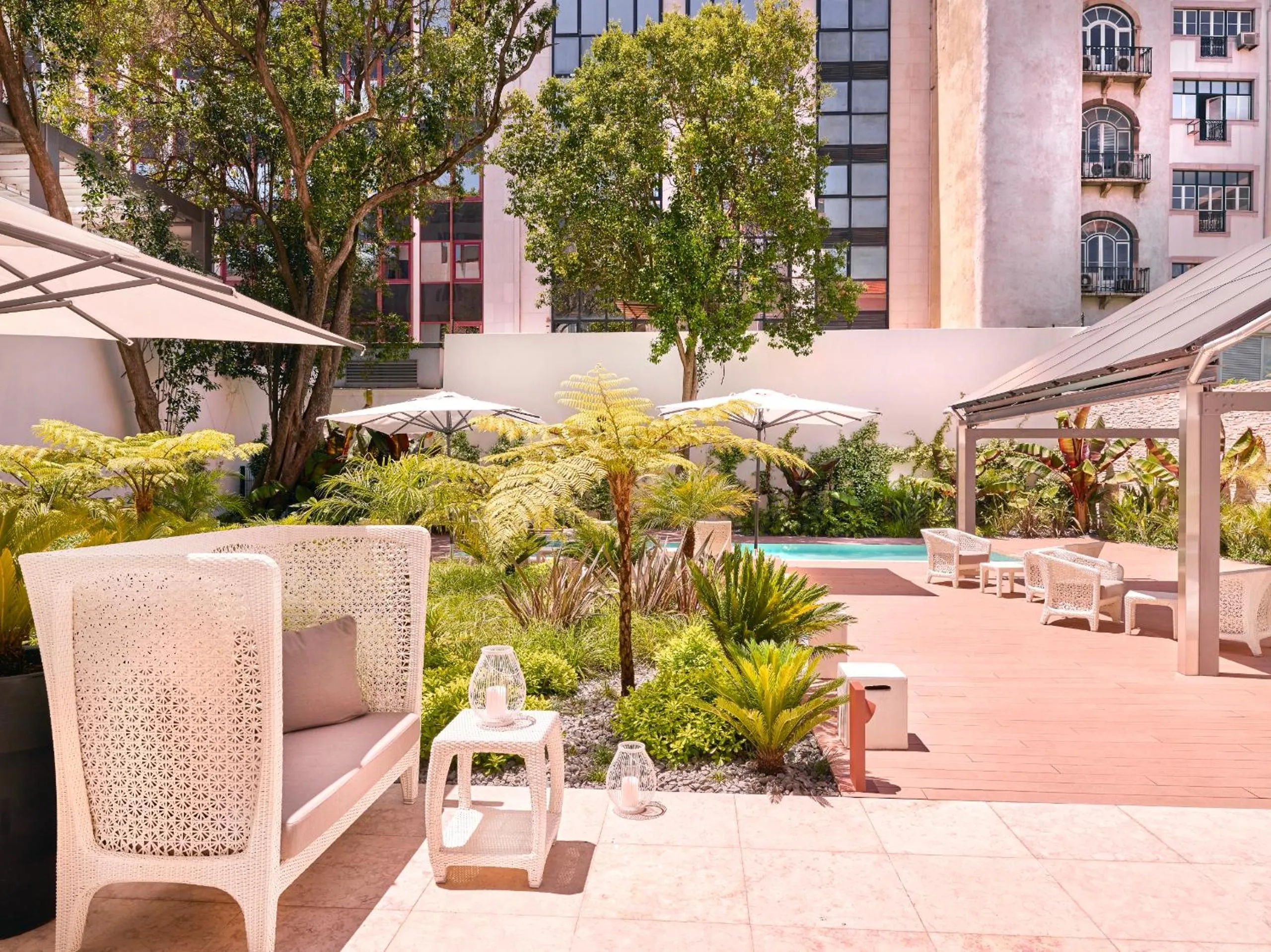 Patio in Hapimag Apartments Lisbon