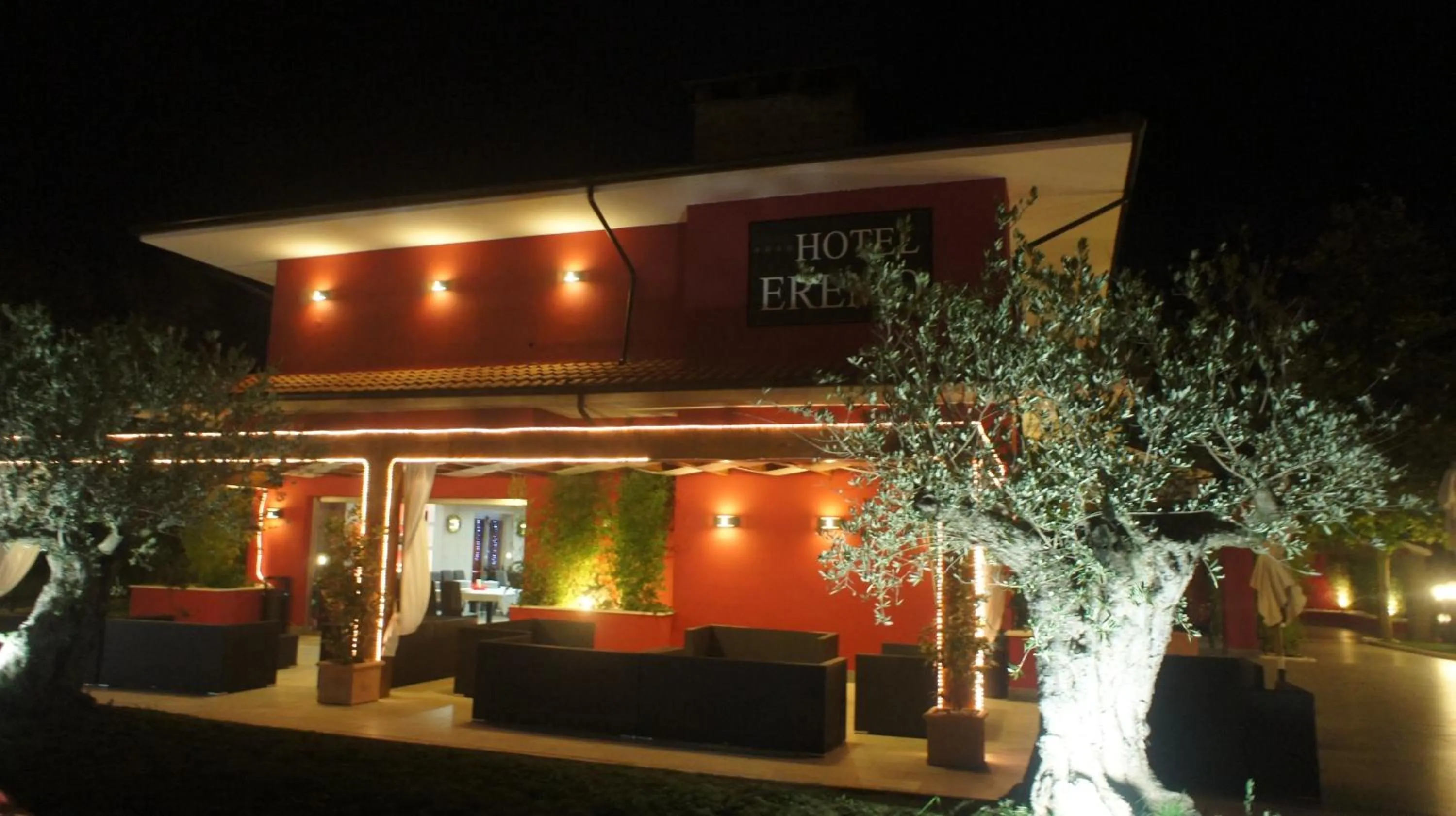 Patio in Hotel Eremo