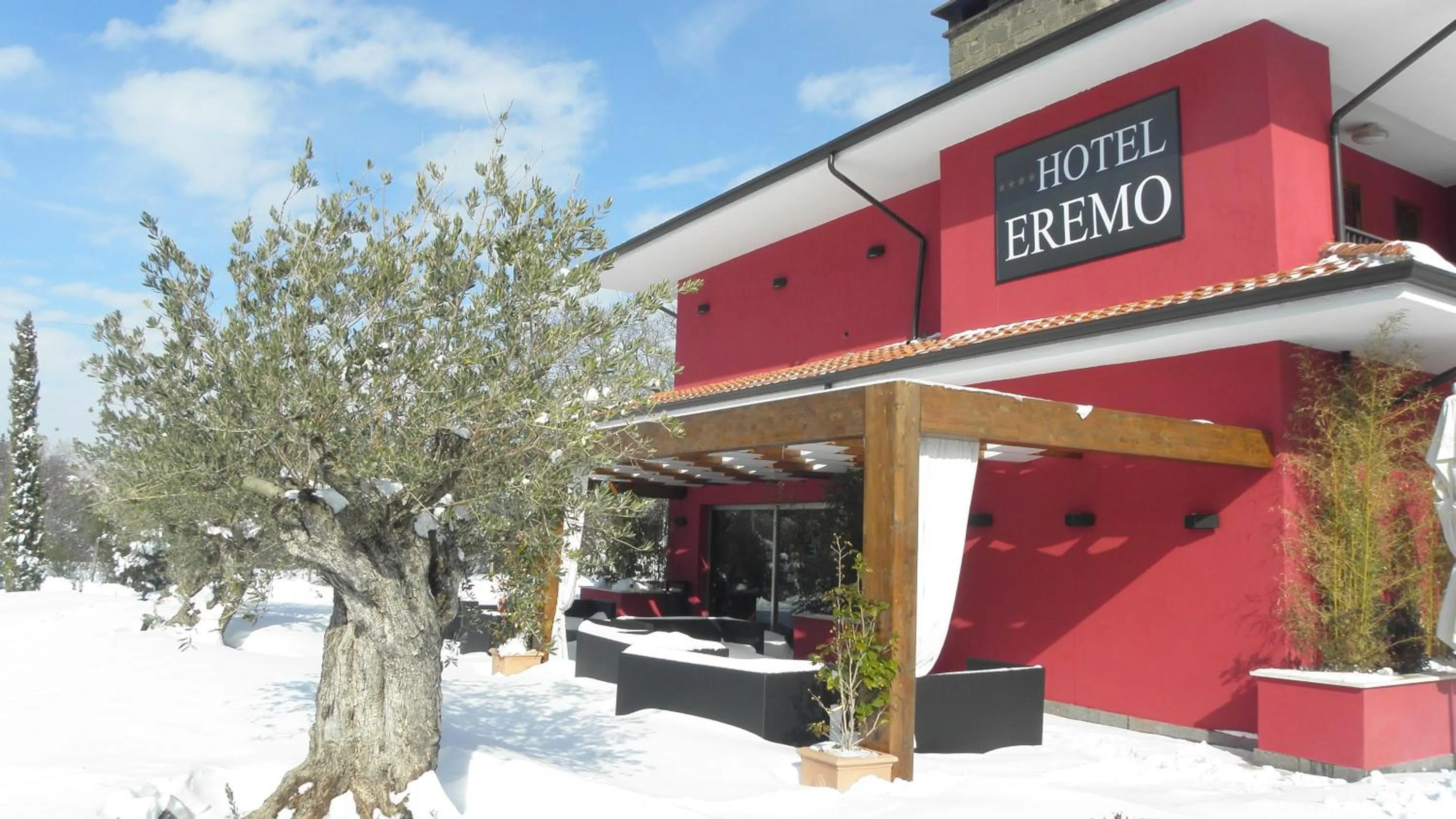 Property building in Hotel Eremo