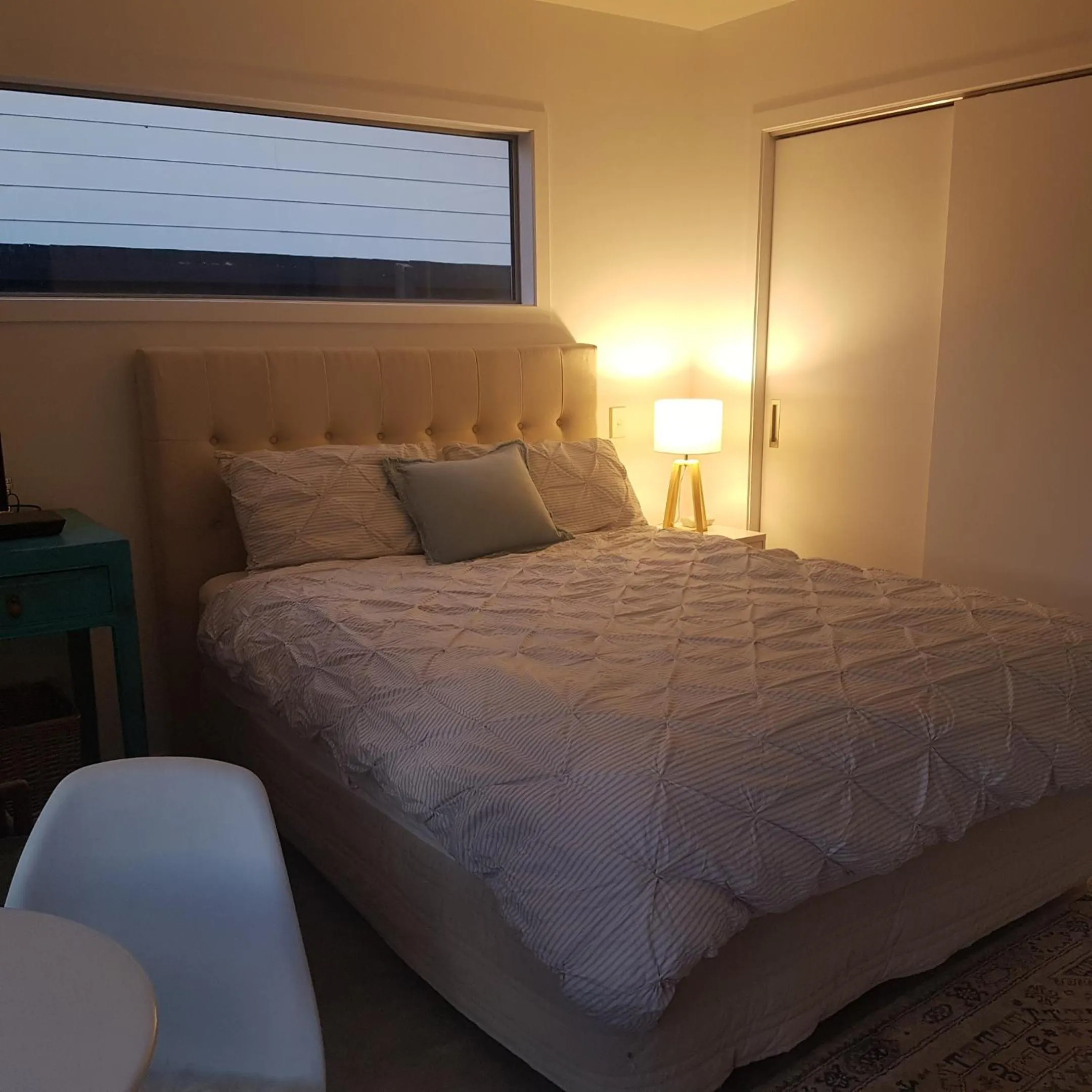 Bed in Near the shore