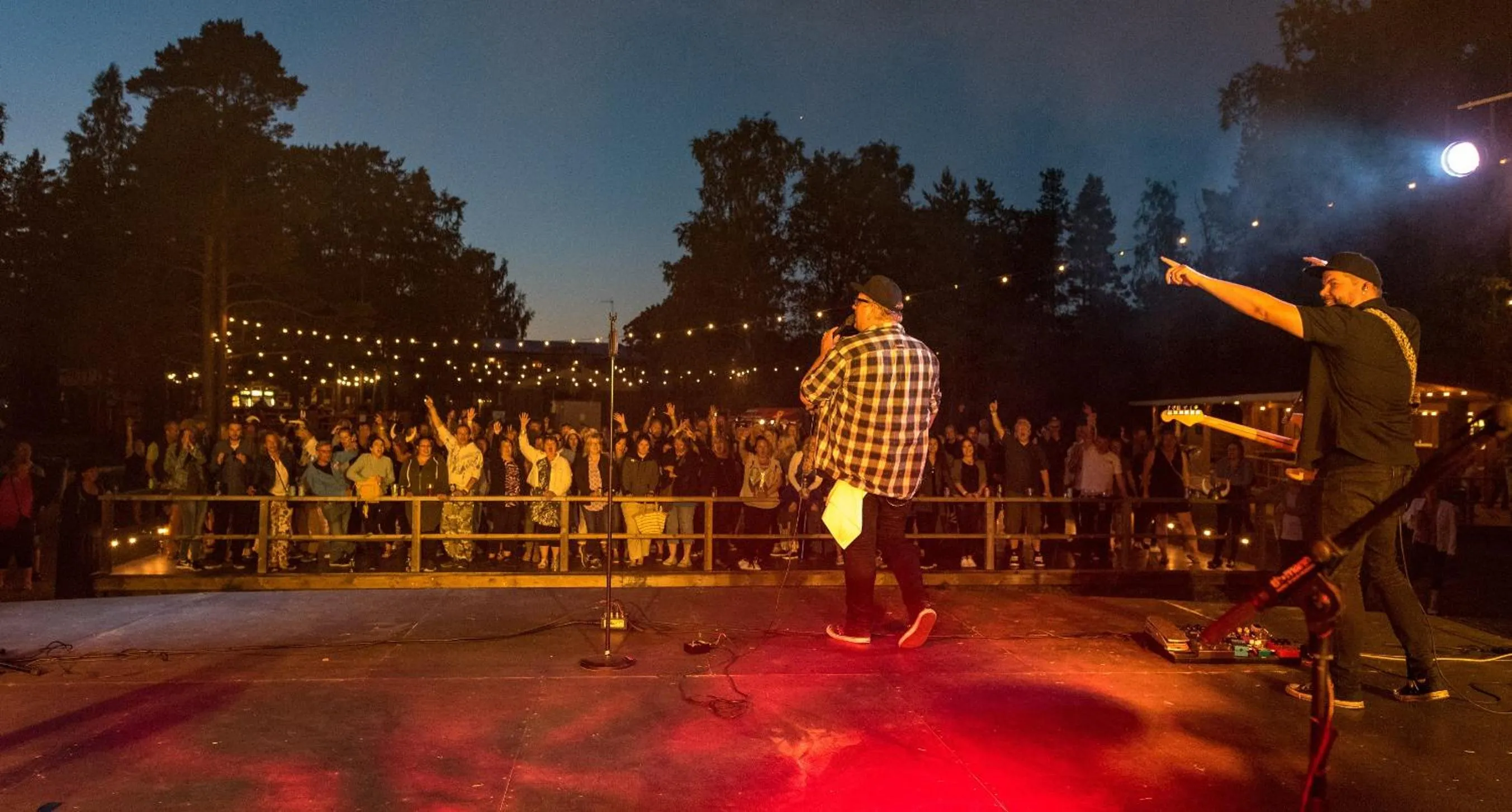 People in Viking Motel