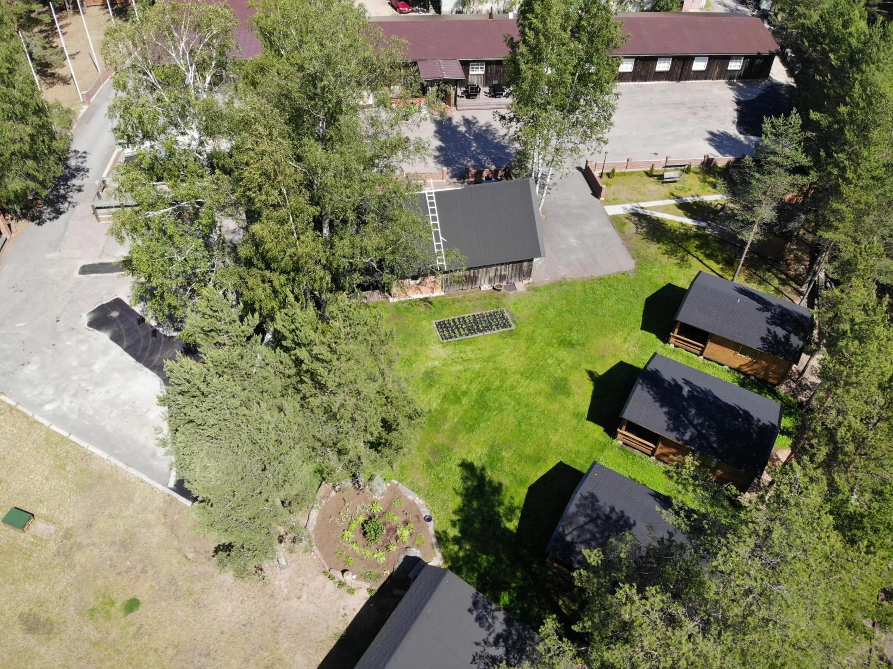 Bird's eye view in Viking Motel