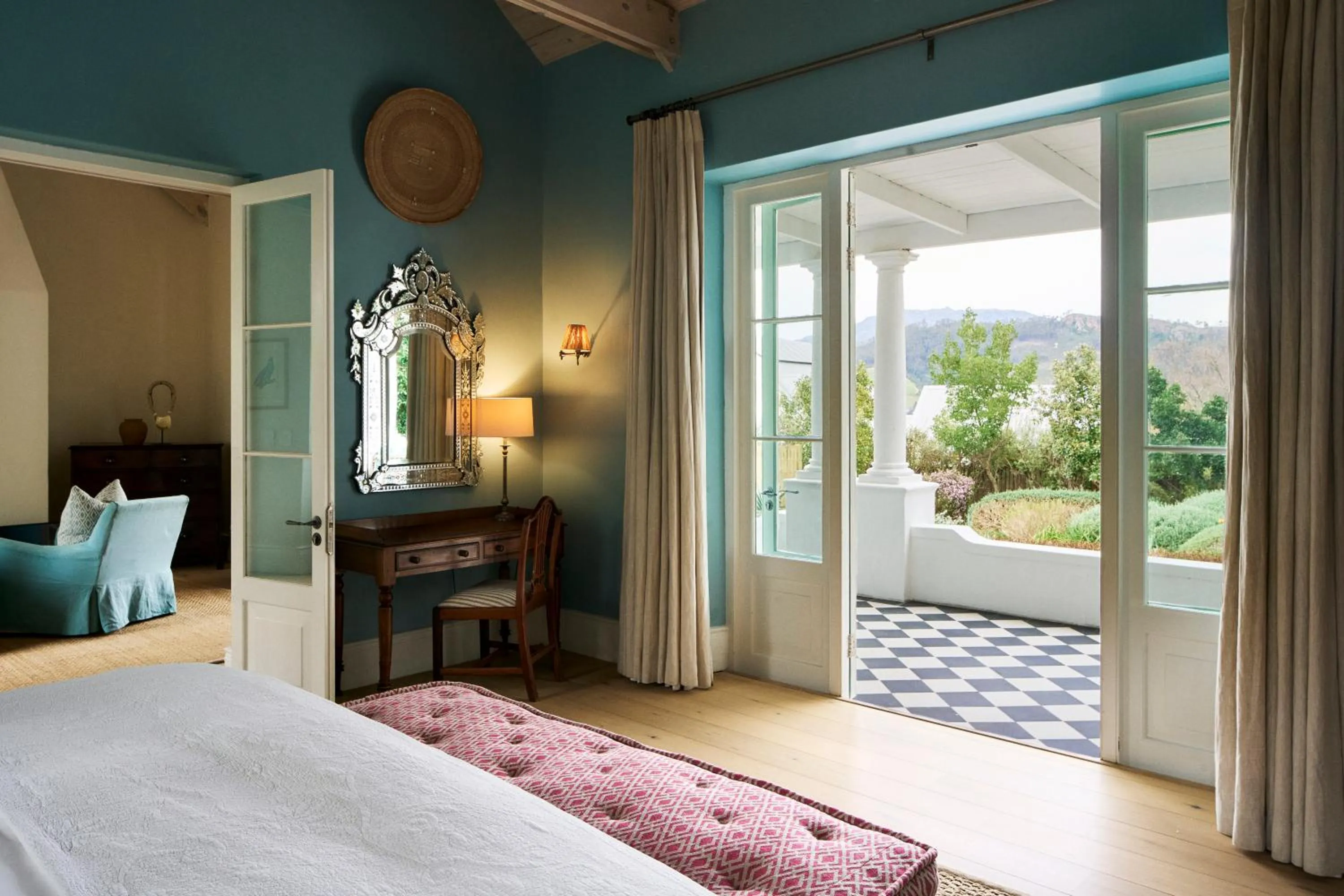 Bed in La Cotte Orchard Cottages