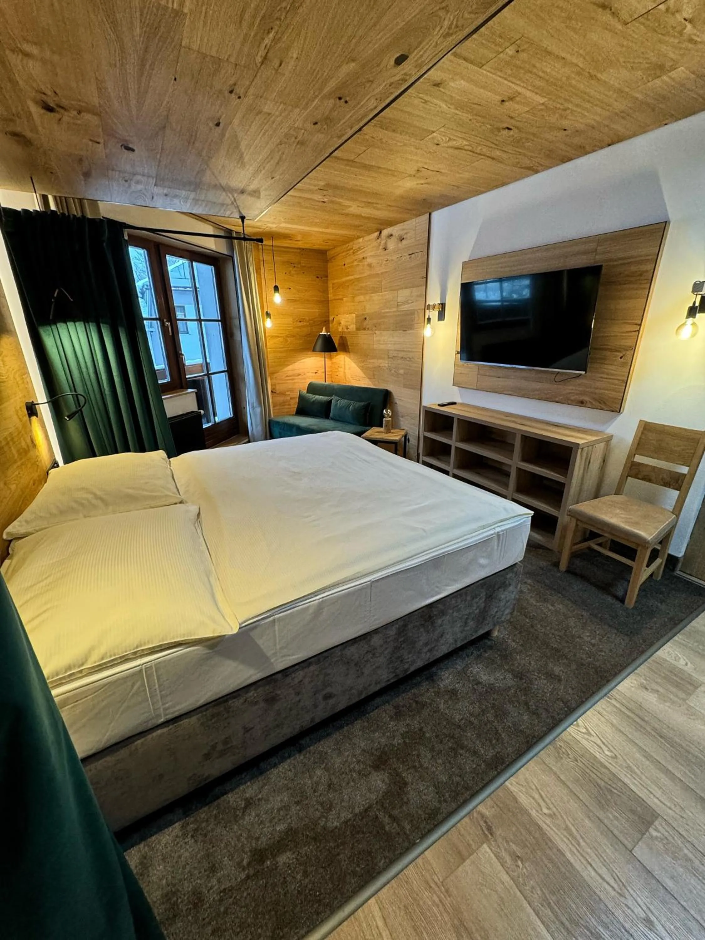 Bed in David Wellness Hotel