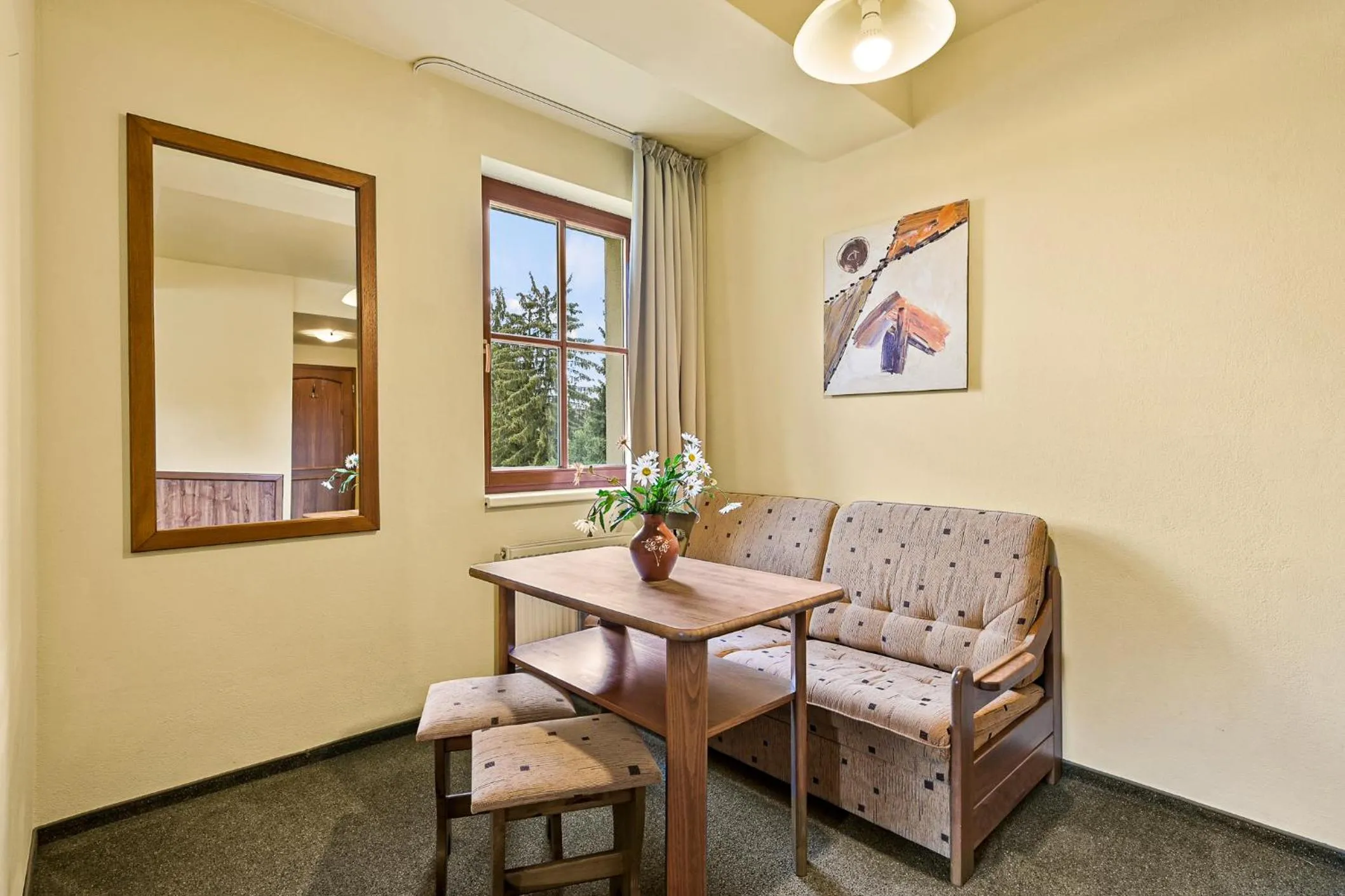 Seating area in David Wellness Hotel