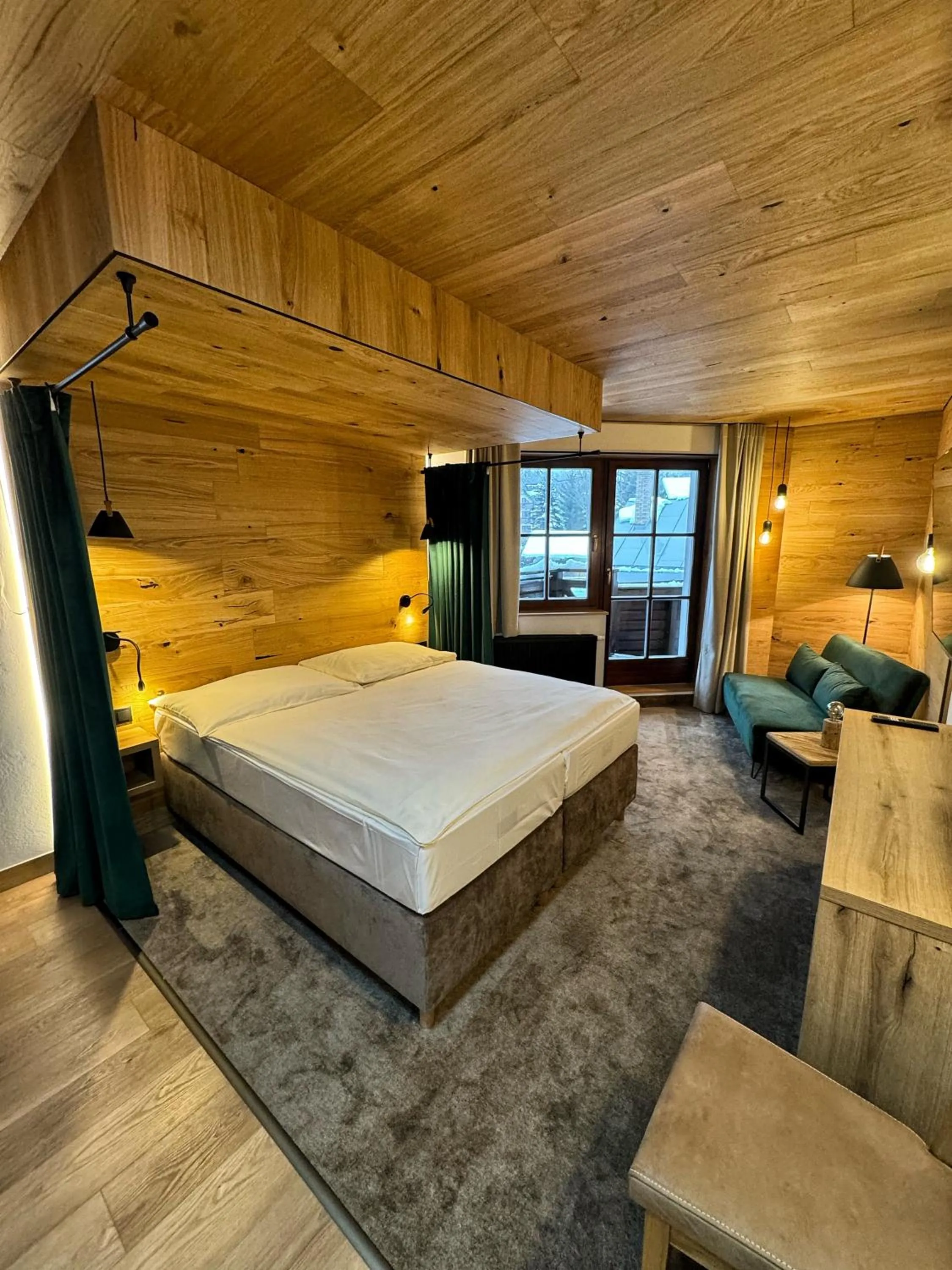 Bed in David Wellness Hotel