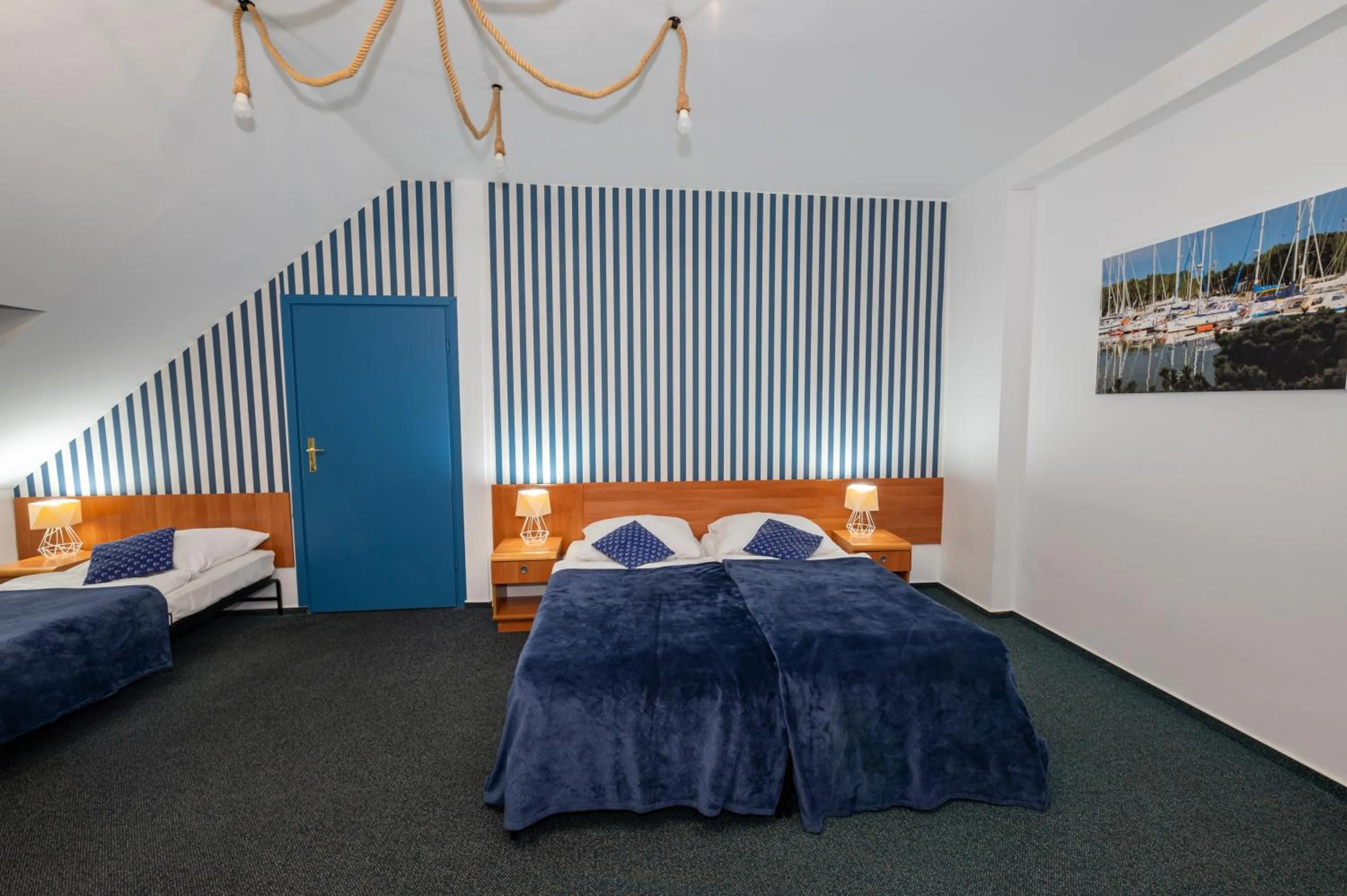 Bed in Przystań Łeba Resort&Restaurant