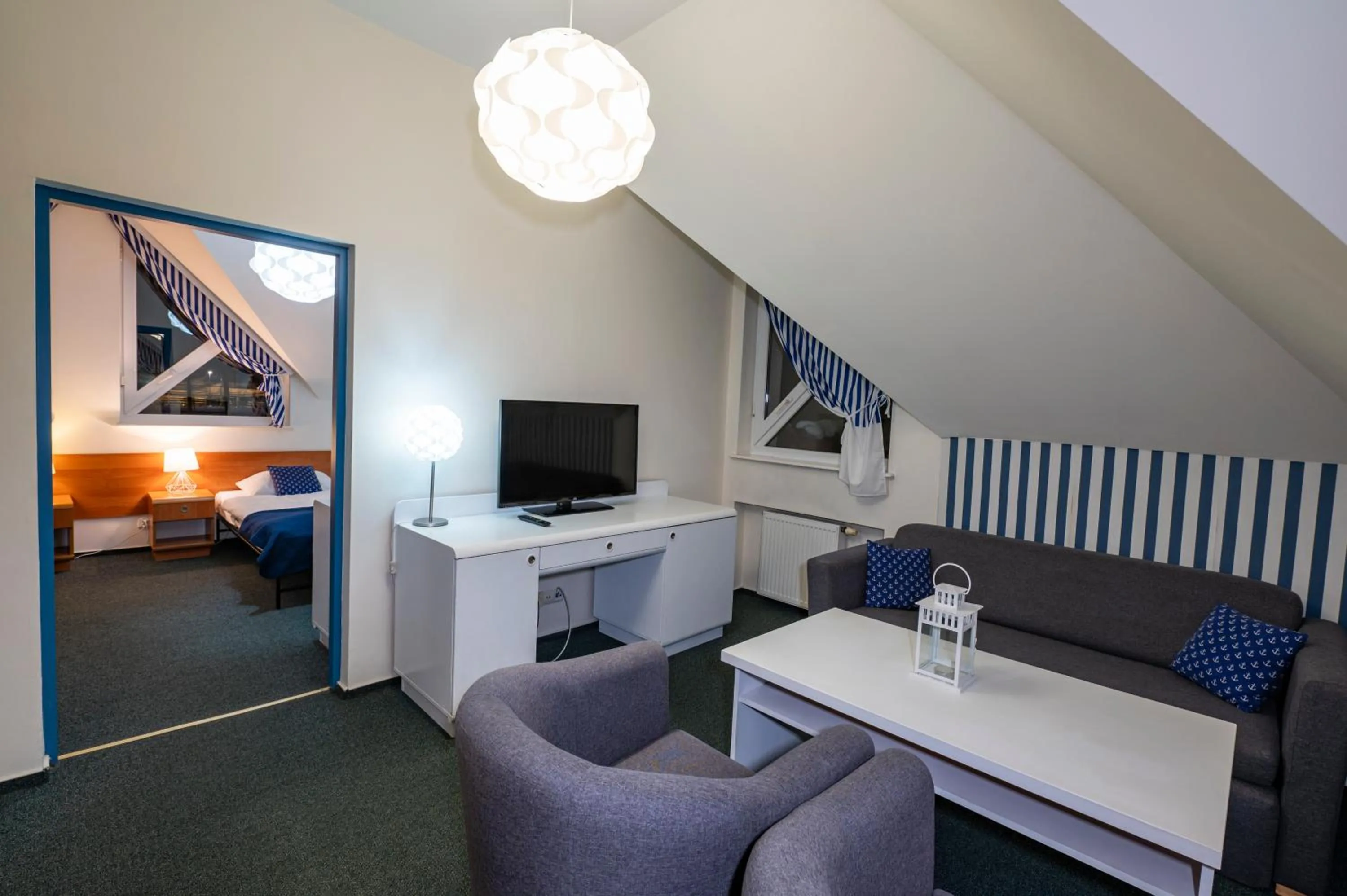 Bed in Przystań Łeba Resort&Restaurant