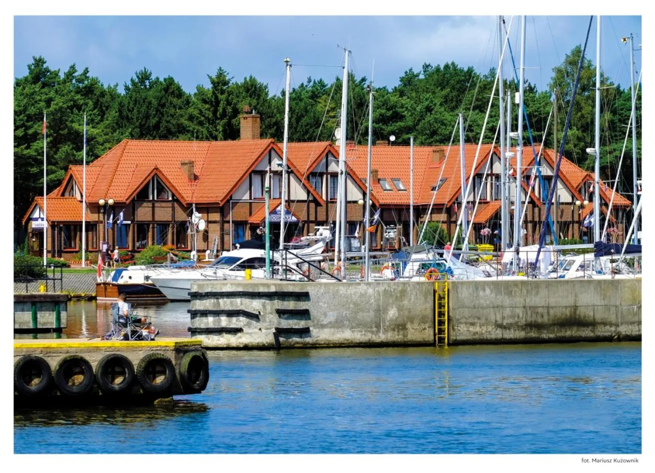 Property building in Przystań Łeba Resort&Restaurant