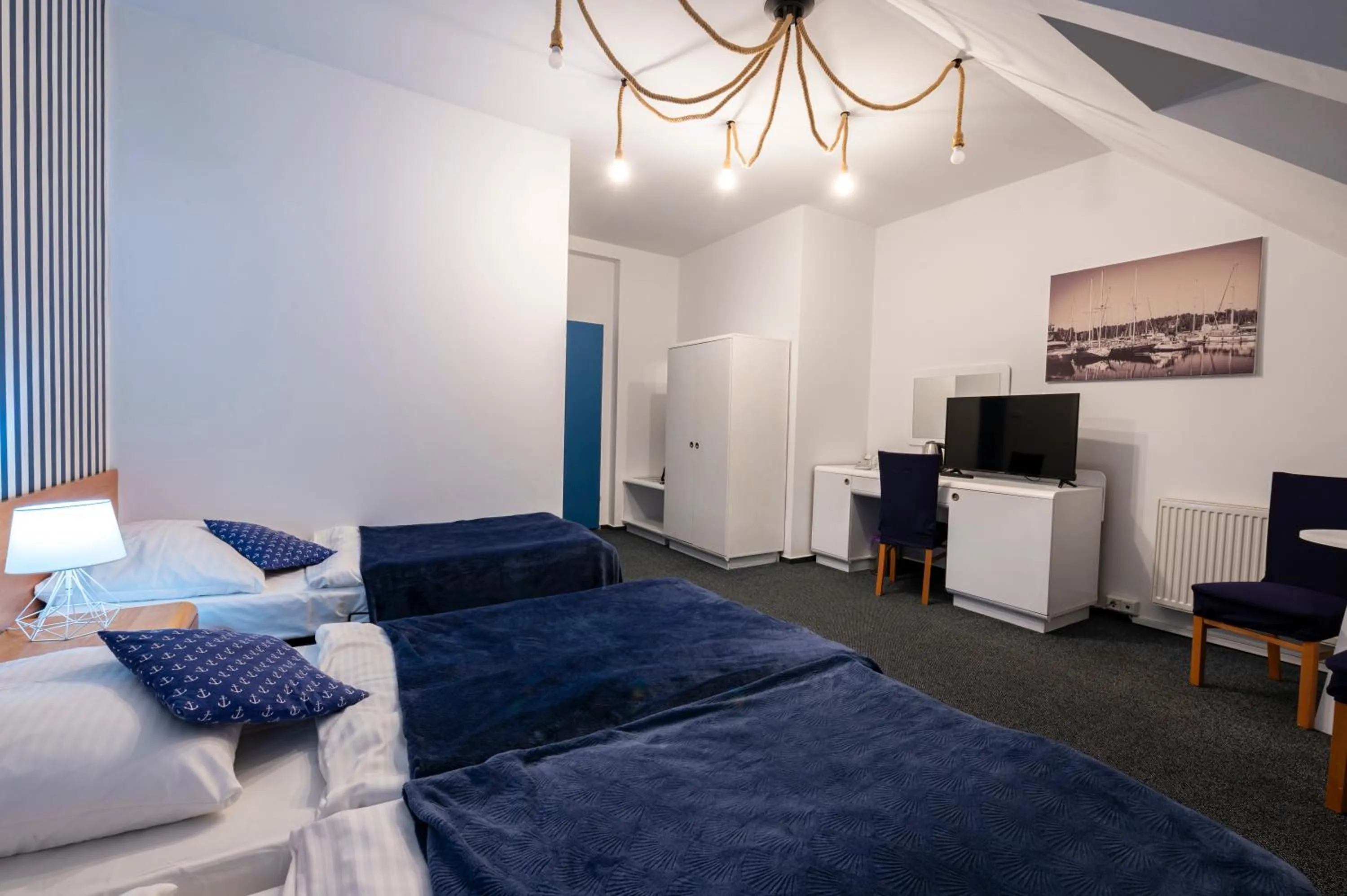 Bed in Przystań Łeba Resort&Restaurant