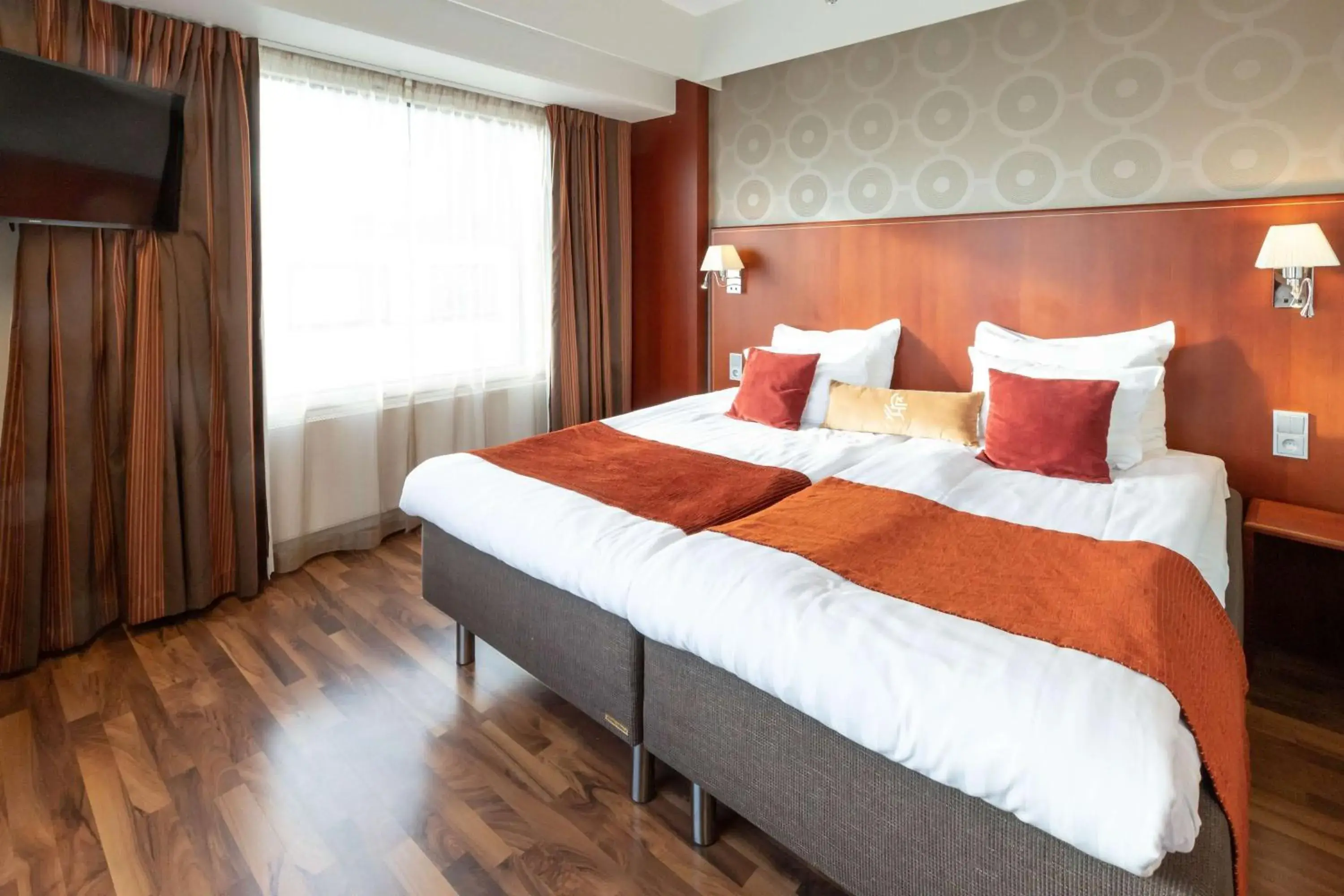 Bedroom, Bed in Scandic Atlas Bedroom, Bed in Scandic Atlas