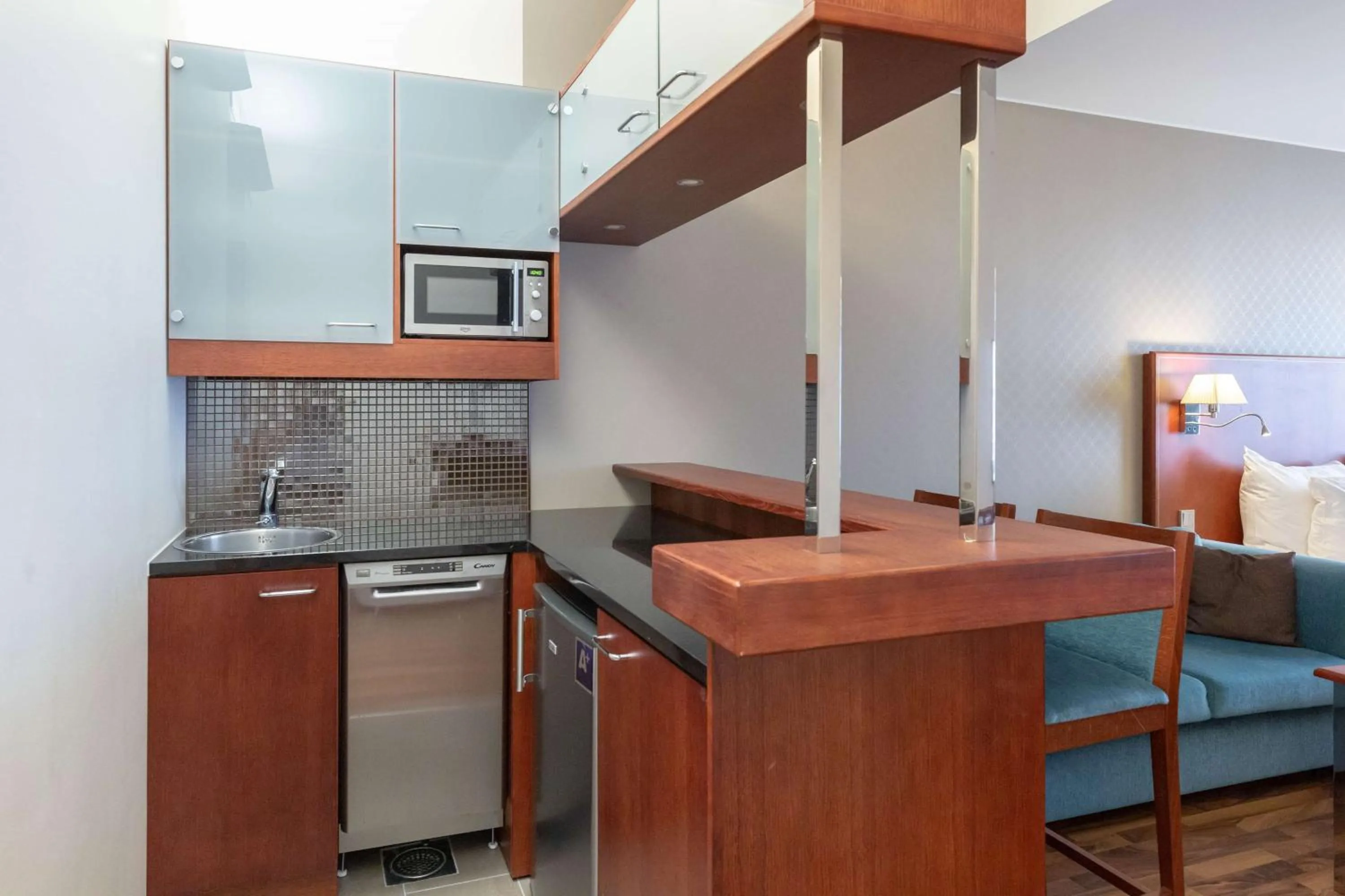 Bedroom in Scandic Atlas