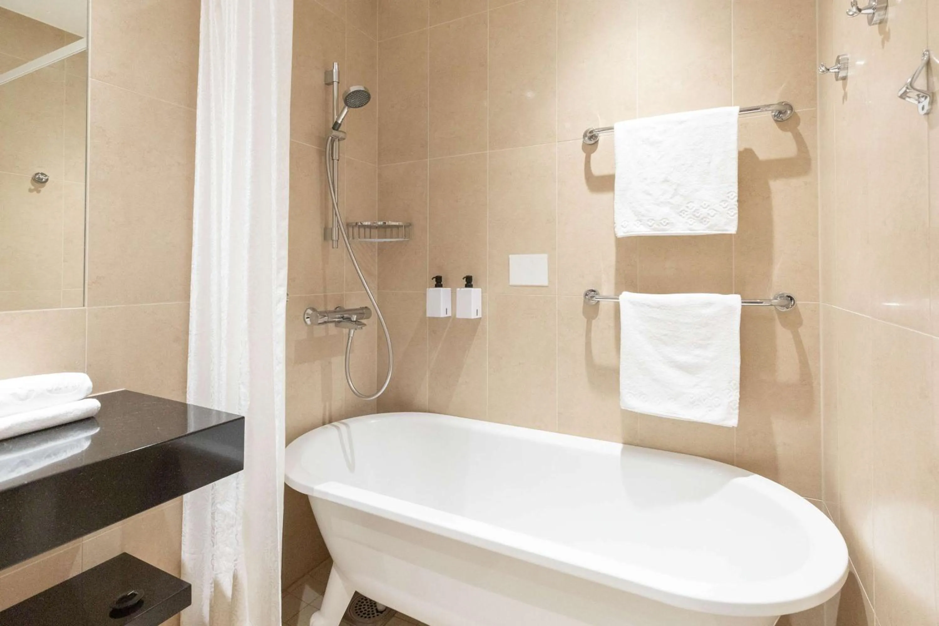 Bathroom in Scandic Atlas