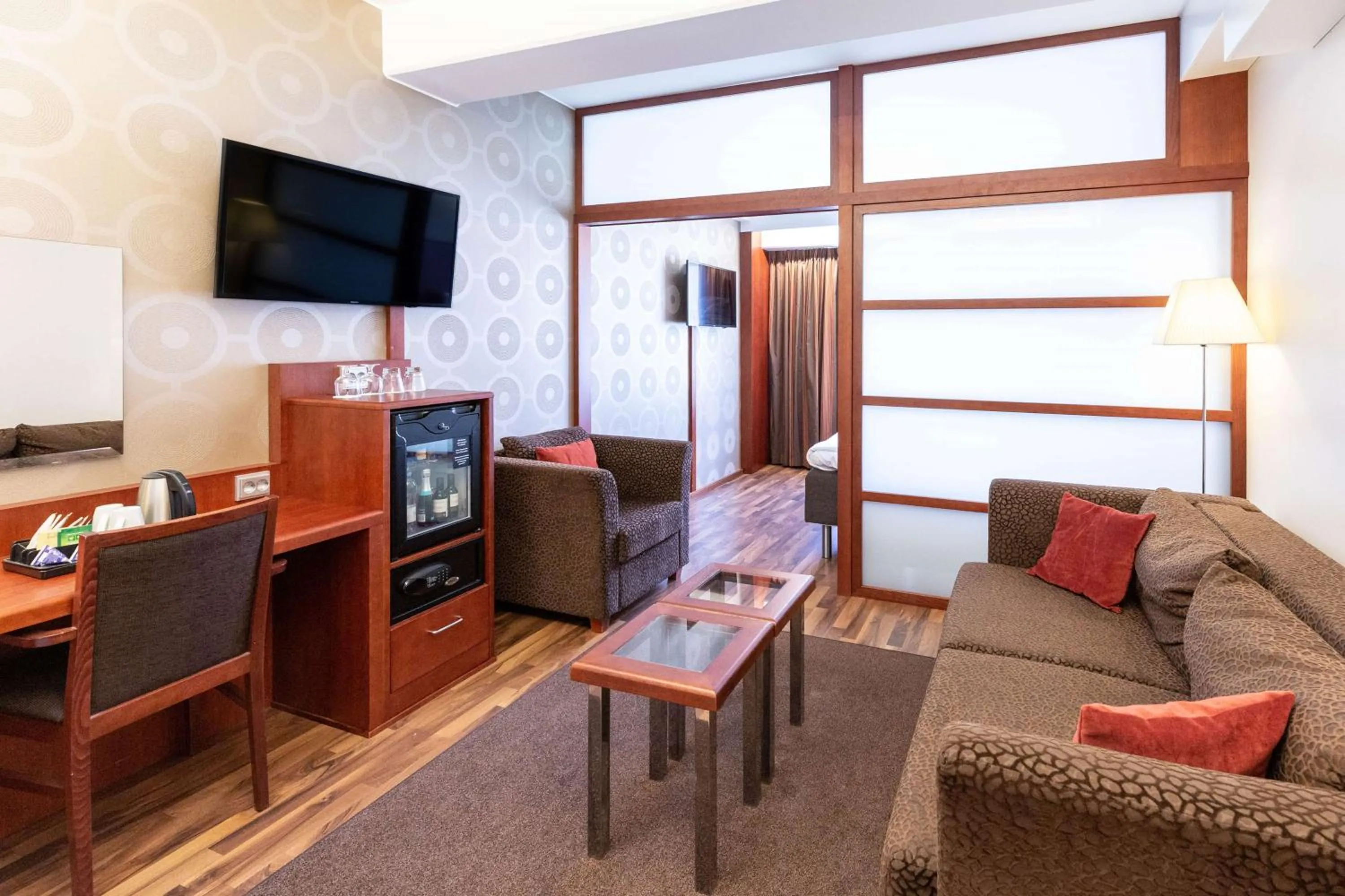 Bedroom in Scandic Atlas