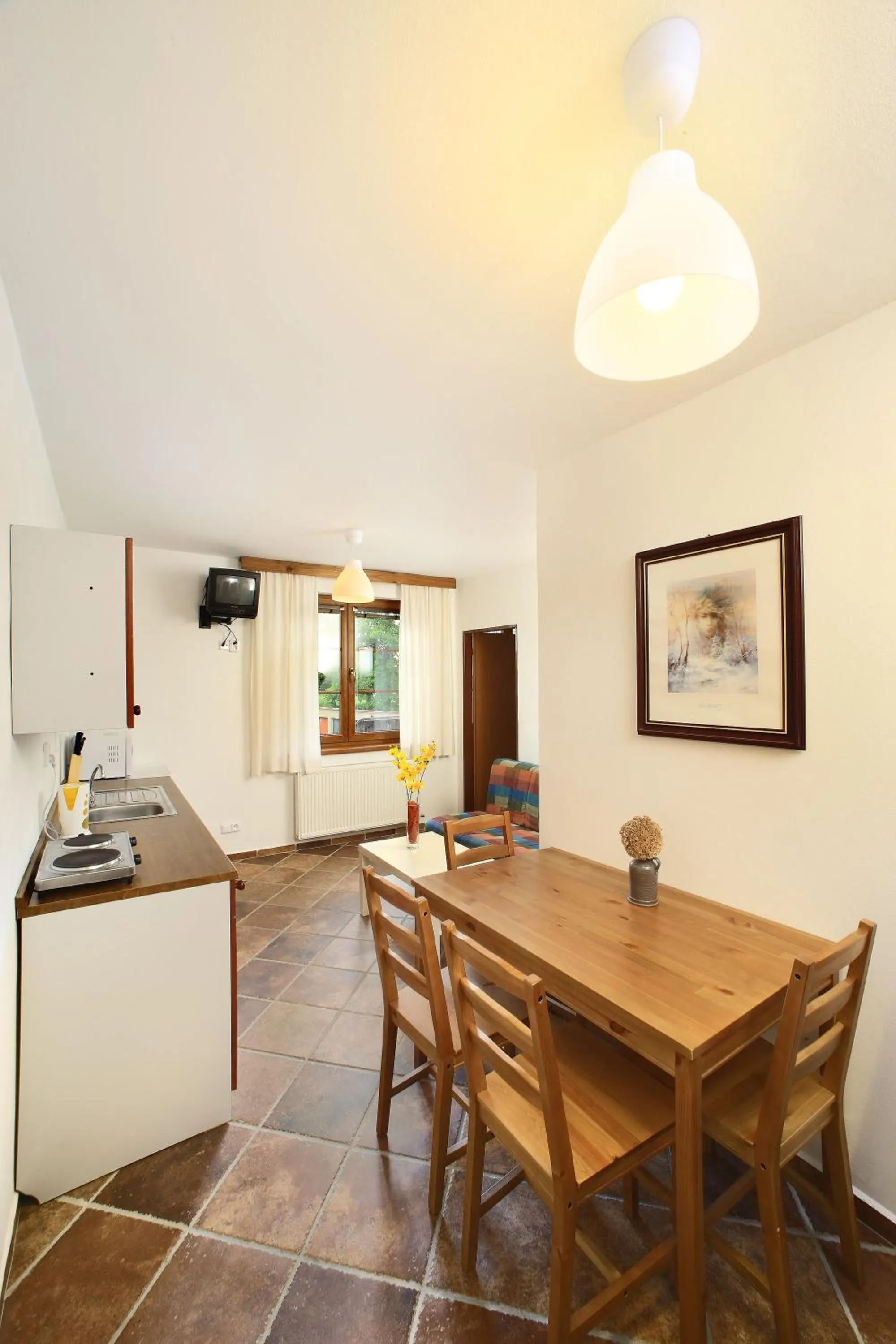 Kitchen or kitchenette in Pension Adam