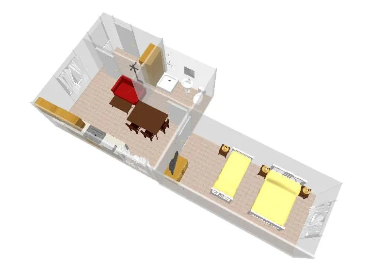 Photo of the whole room in Pension Adam