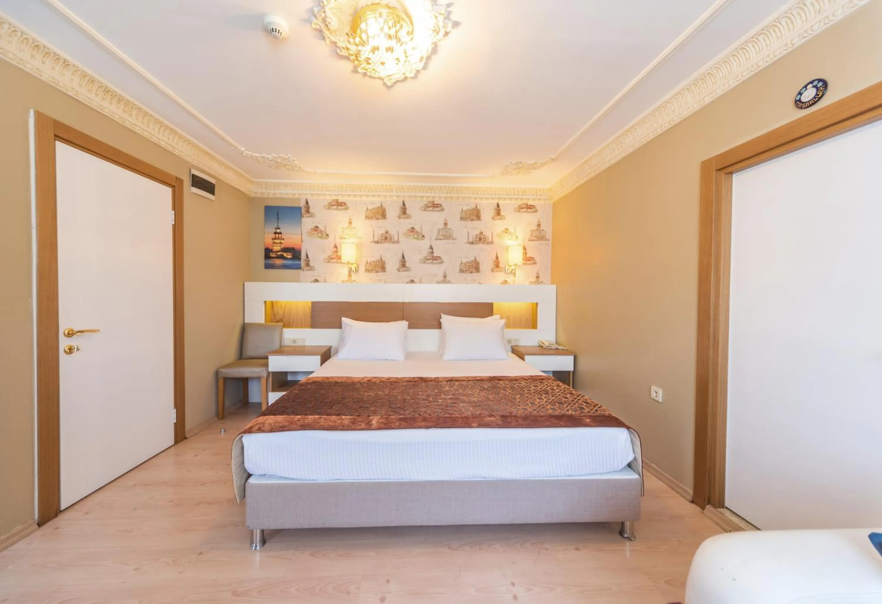 Decorative detail, Bed in Tayahatun Hotel