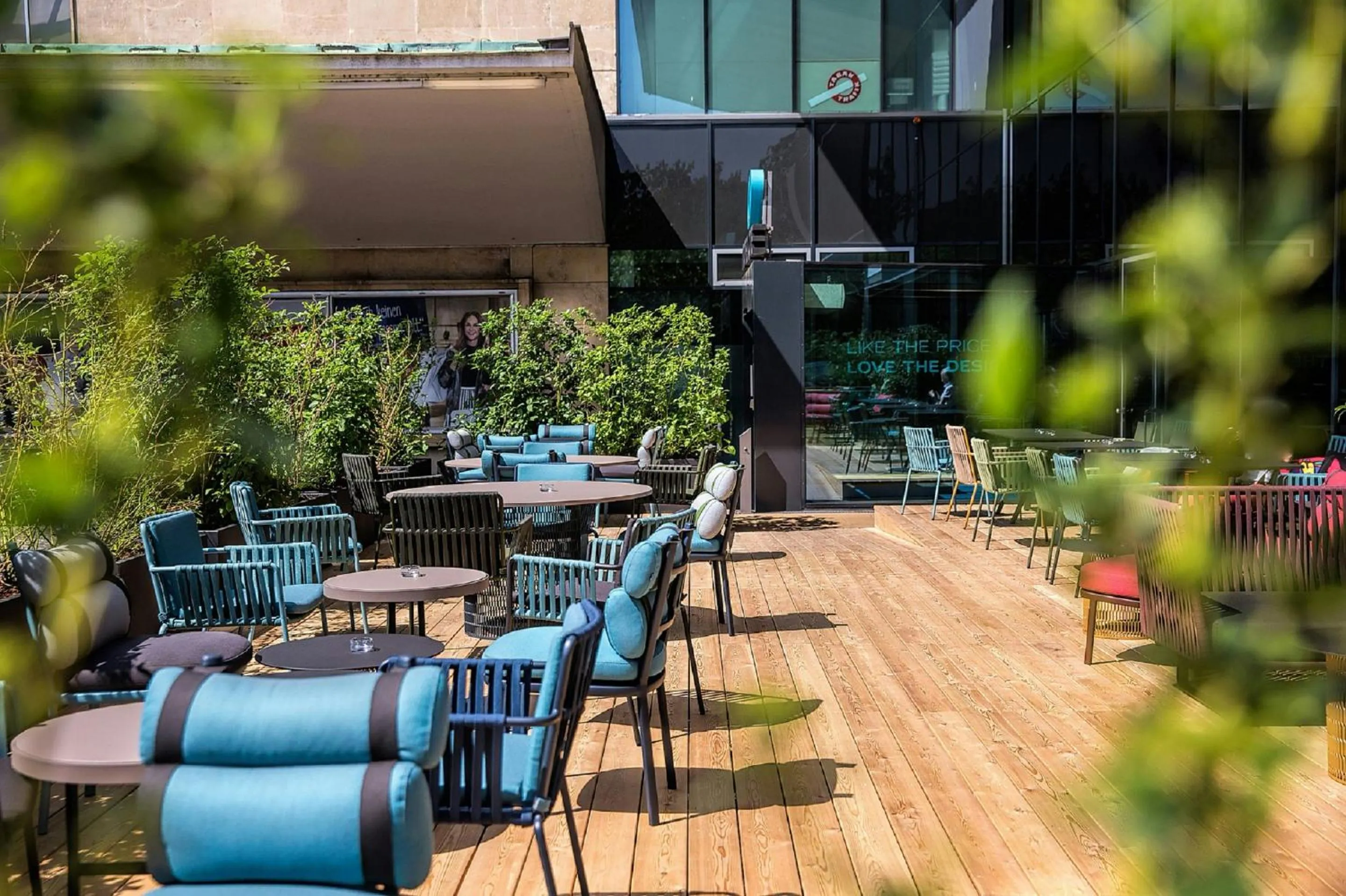 Balcony/Terrace in Motel One Wien Westbahnhof