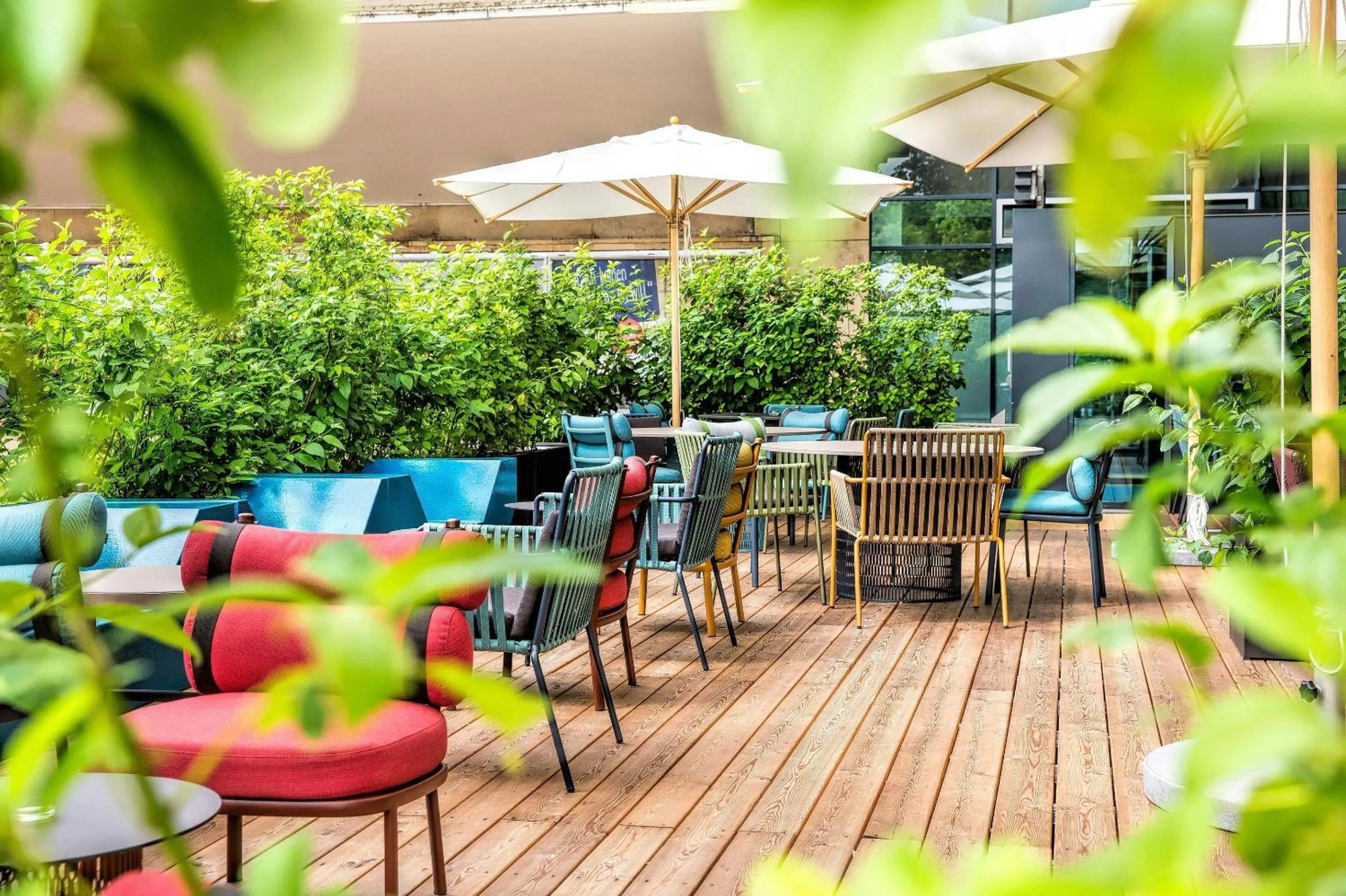 Balcony/Terrace in Motel One Wien Westbahnhof