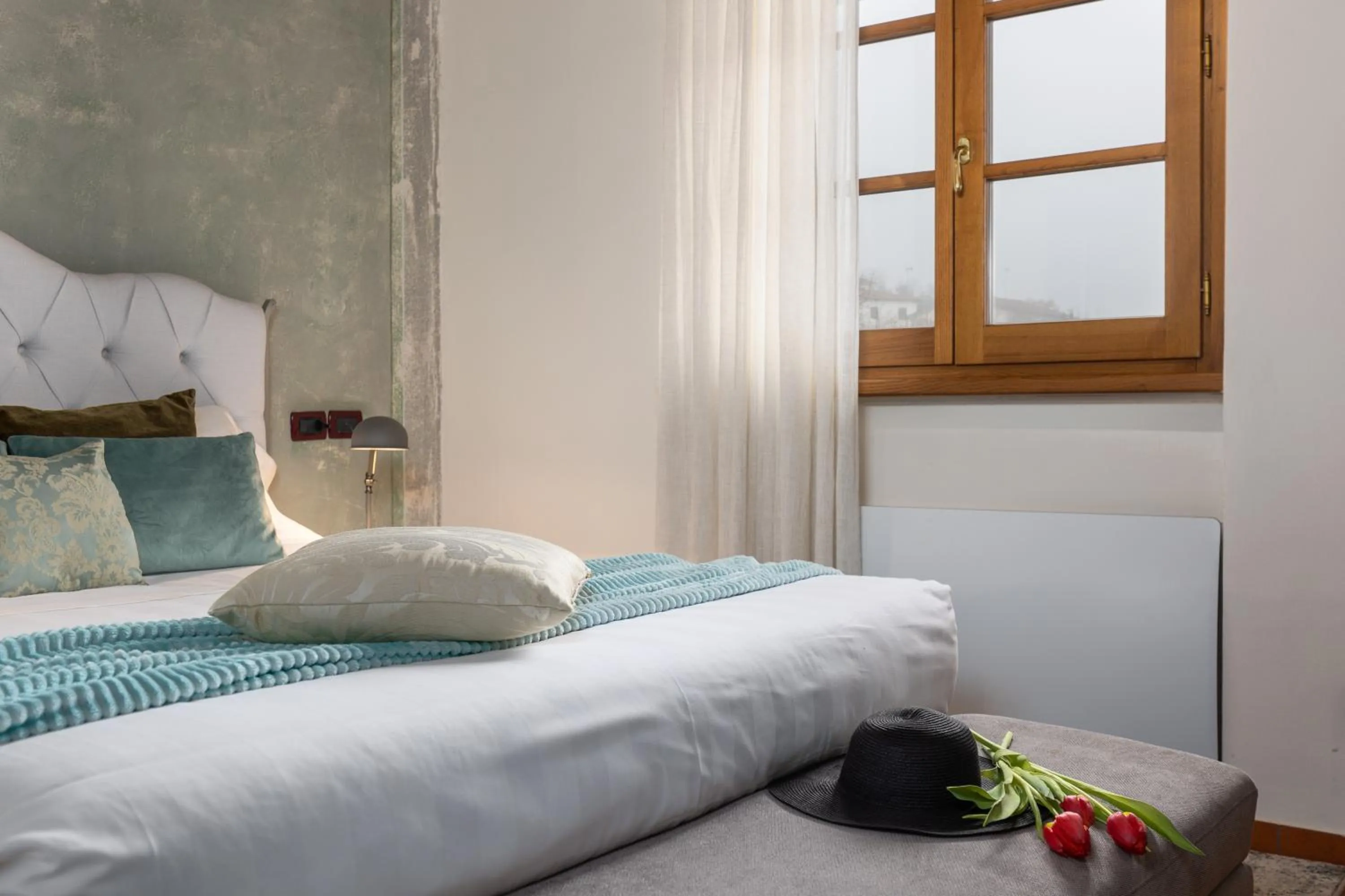 Decorative detail, Bed in DormiVeglia B&B