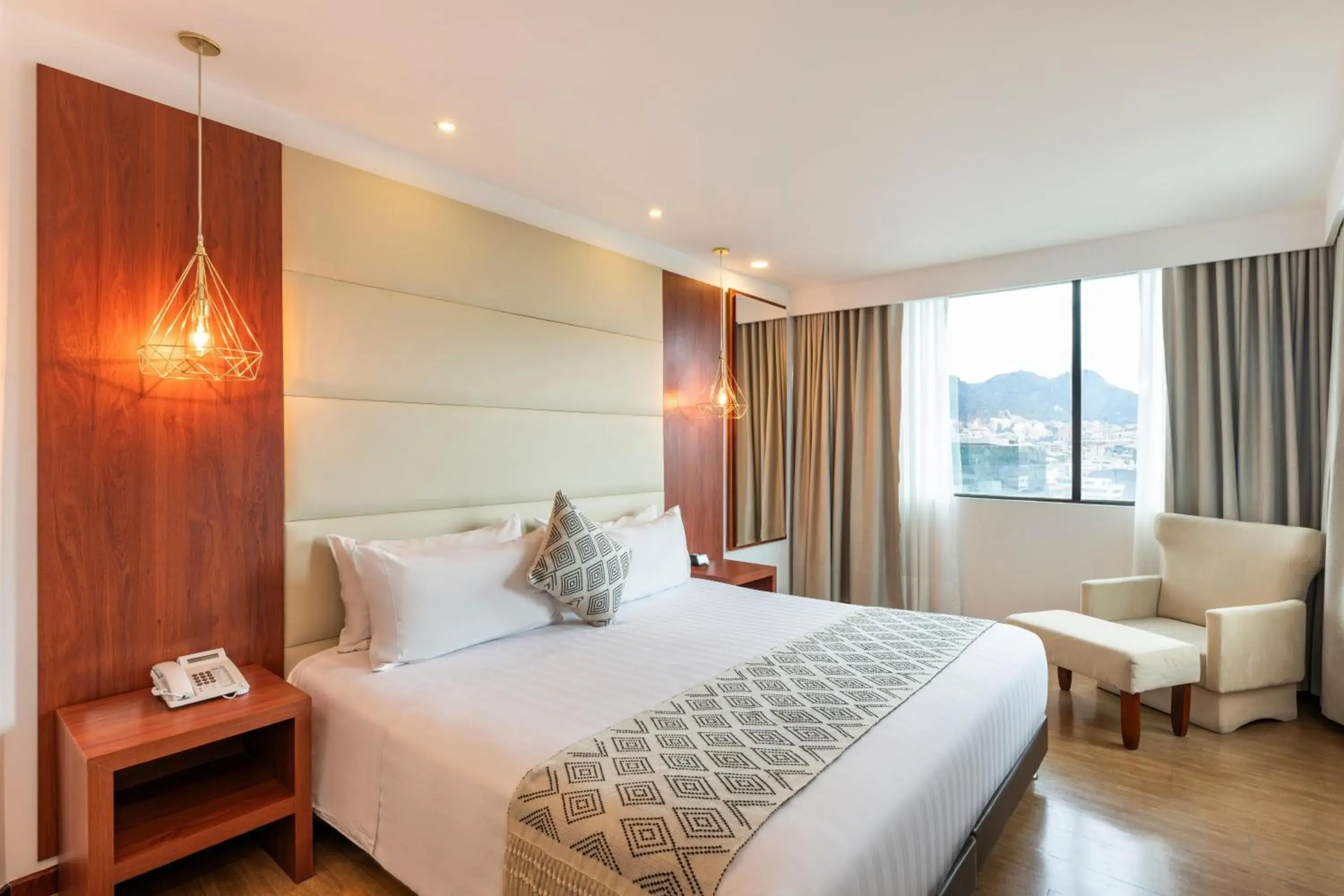 Photo of the whole room, Bed in Hotel Andes Plaza Photo of the whole room, Bed in Hotel Andes Plaza