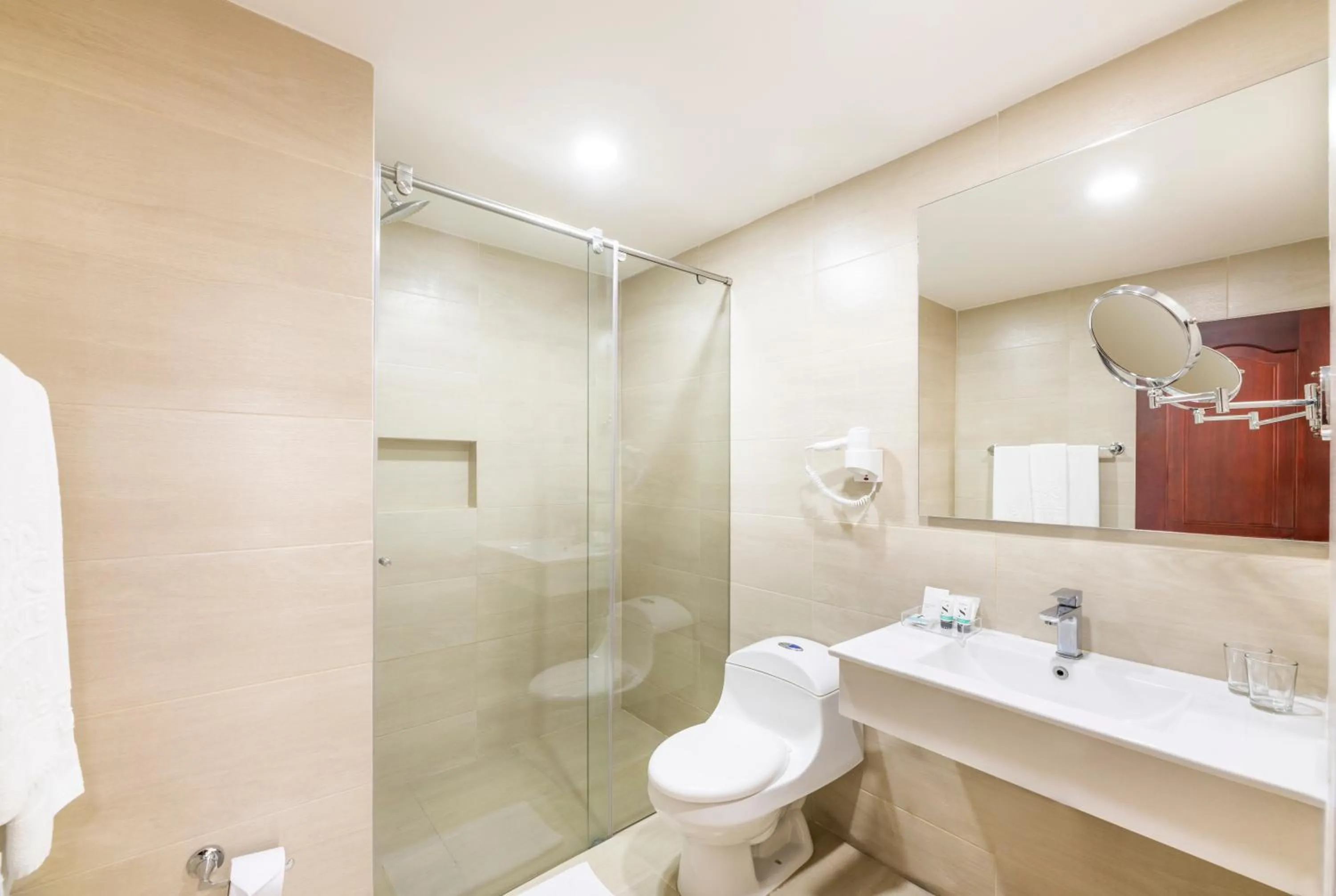 Bathroom in Hotel Andes Plaza