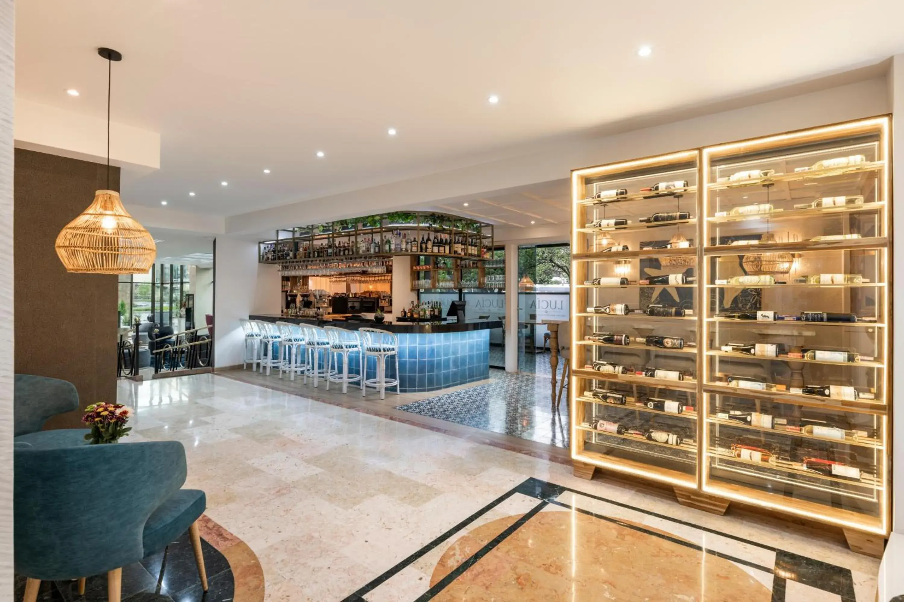 Lobby or reception in Hotel Andes Plaza Lobby or reception in Hotel Andes Plaza