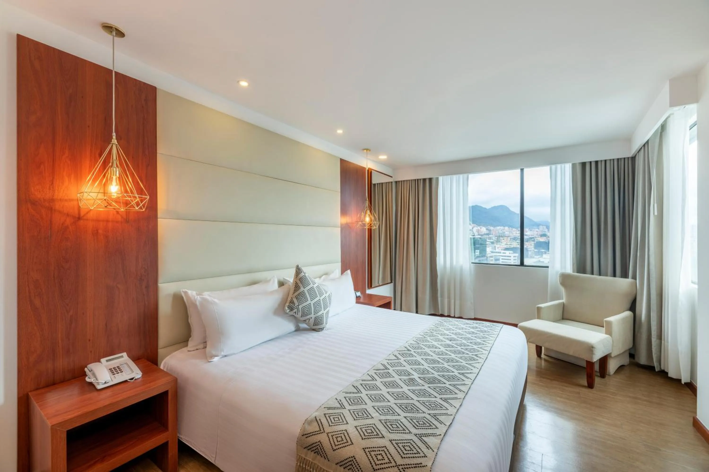 Photo of the whole room, Bed in Hotel Andes Plaza