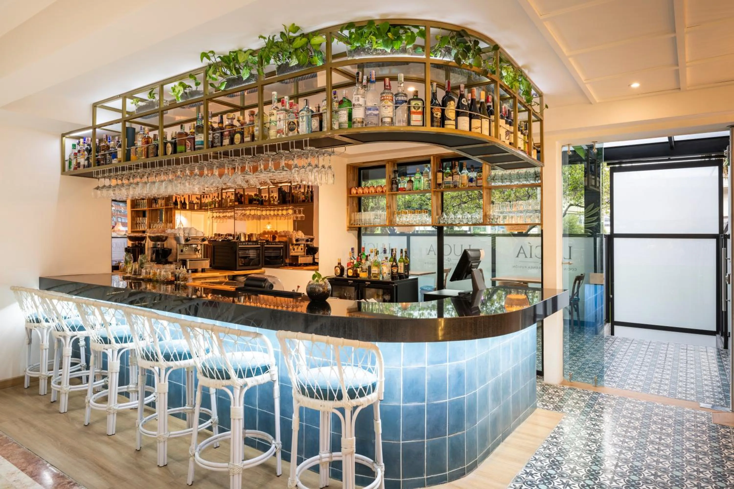 Lounge or bar in Hotel Andes Plaza