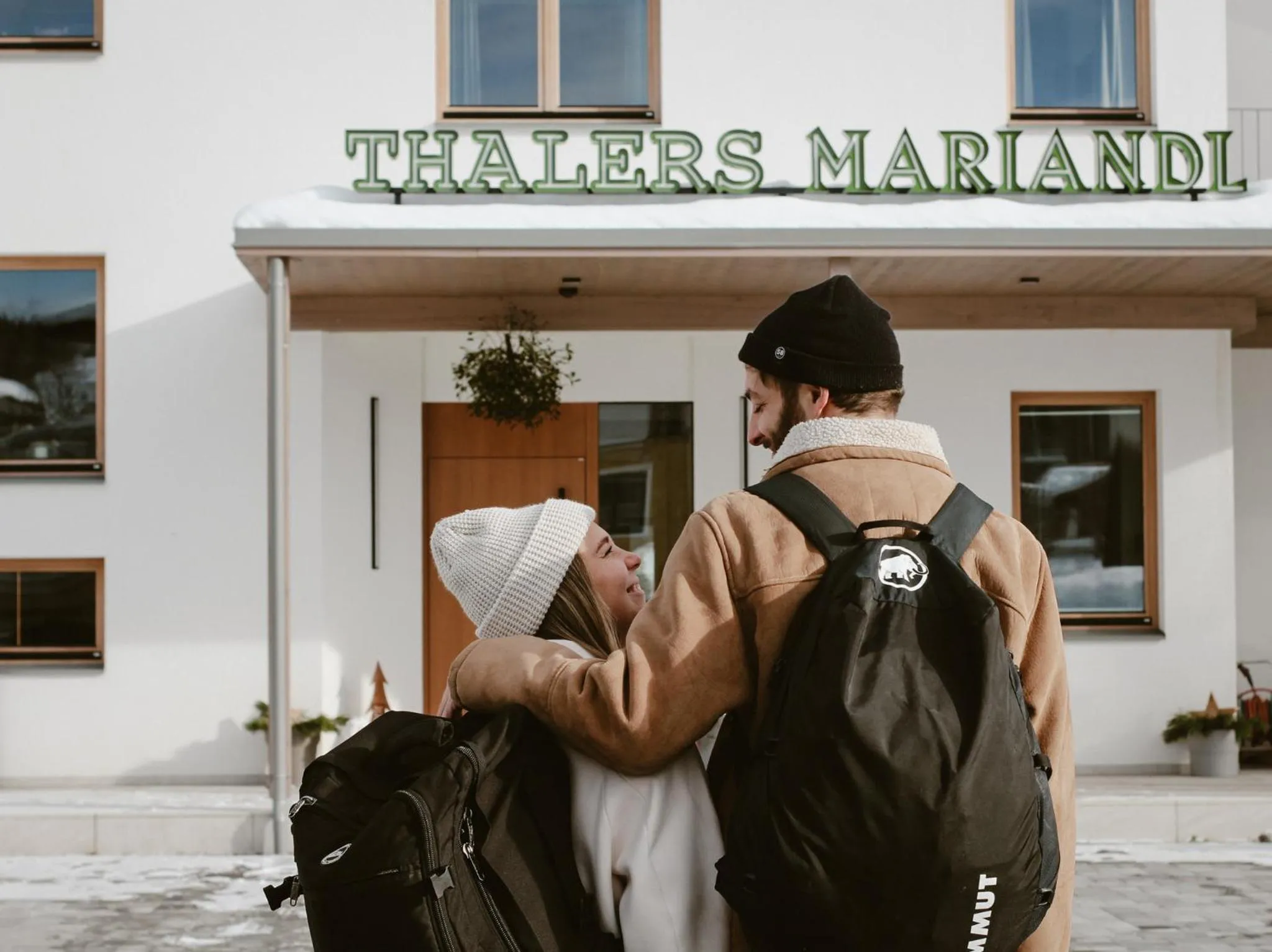 Facade/entrance in Thalers Mariandl