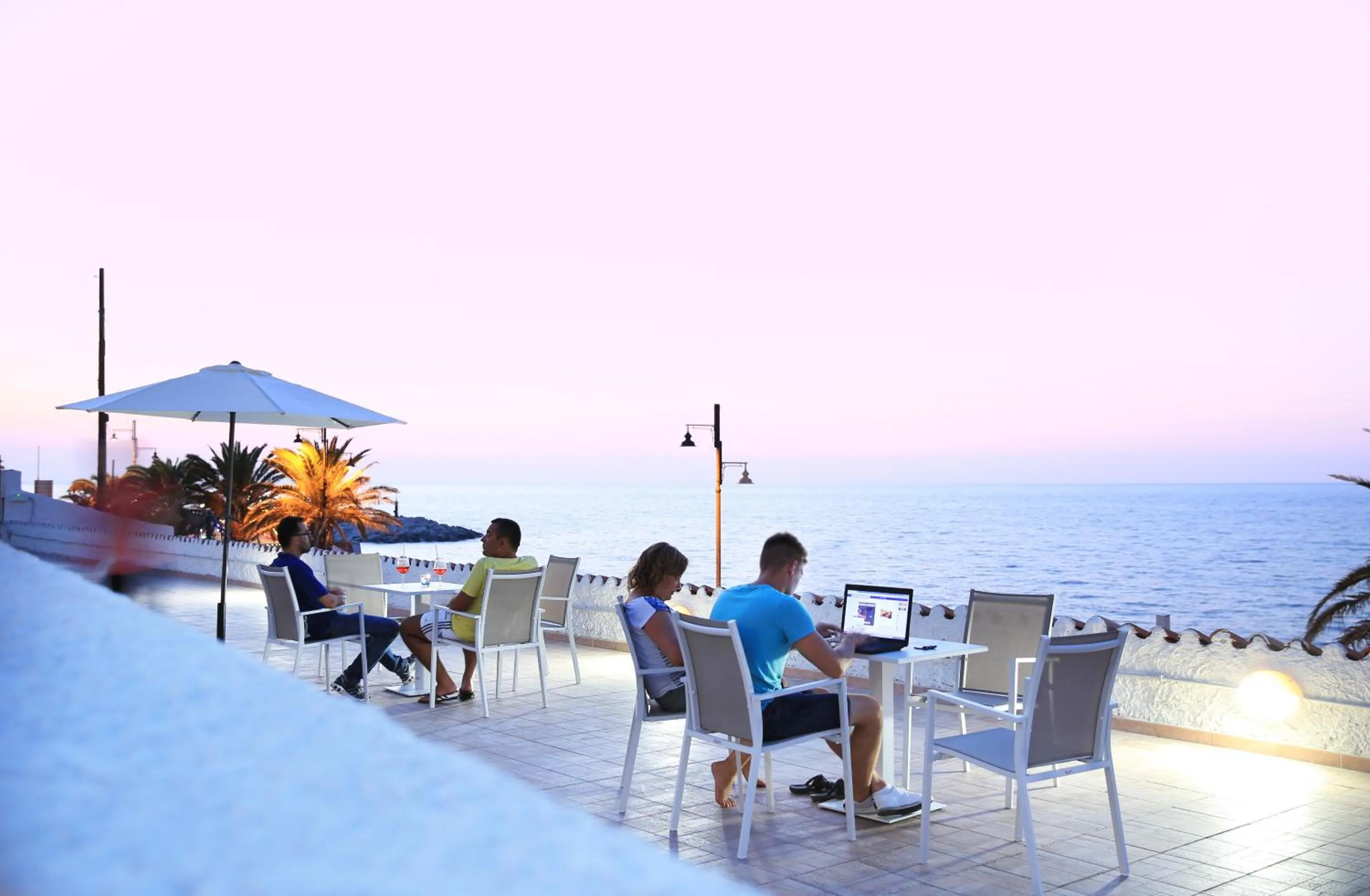 Balcony/Terrace in Hotel Meli