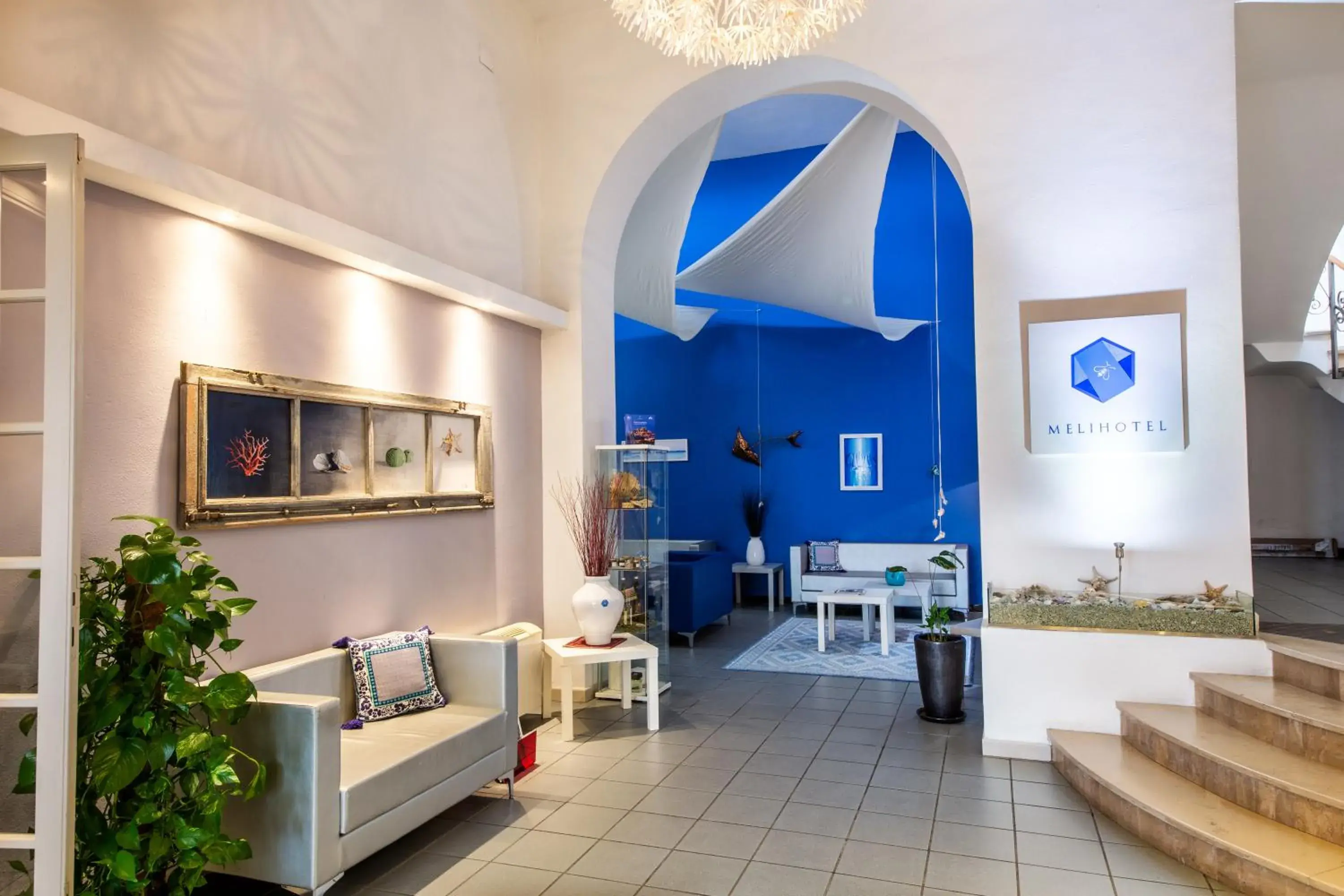 Lobby or reception in Hotel Meli Lobby or reception in Hotel Meli