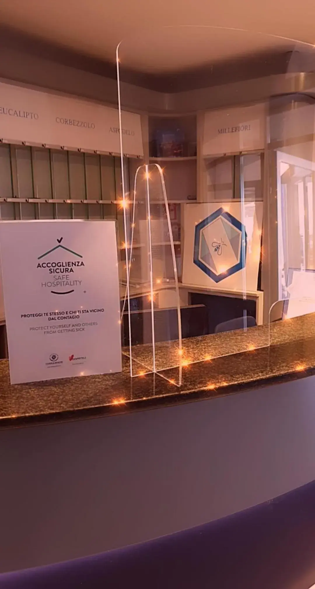 Lobby or reception in Hotel Meli Lobby or reception in Hotel Meli