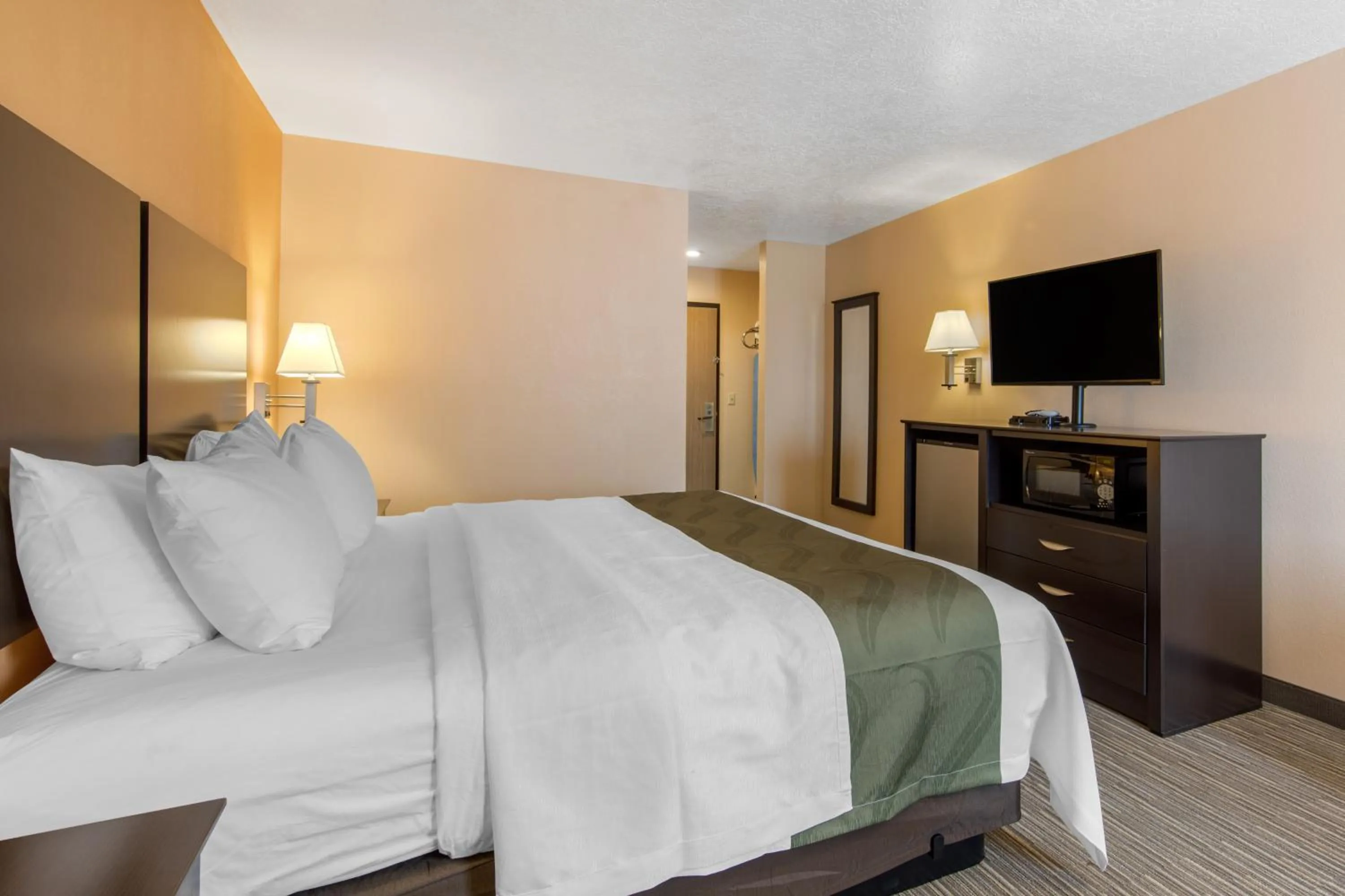 Photo of the whole room, Bed in Quality Inn & Suites Albuquerque North near Balloon Fiesta Park